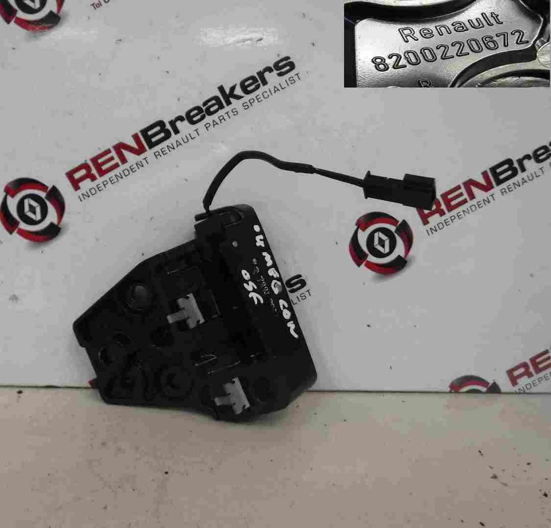 Renault Megane Convertible 2002-2008 Drivers OSF Front Roof Lock