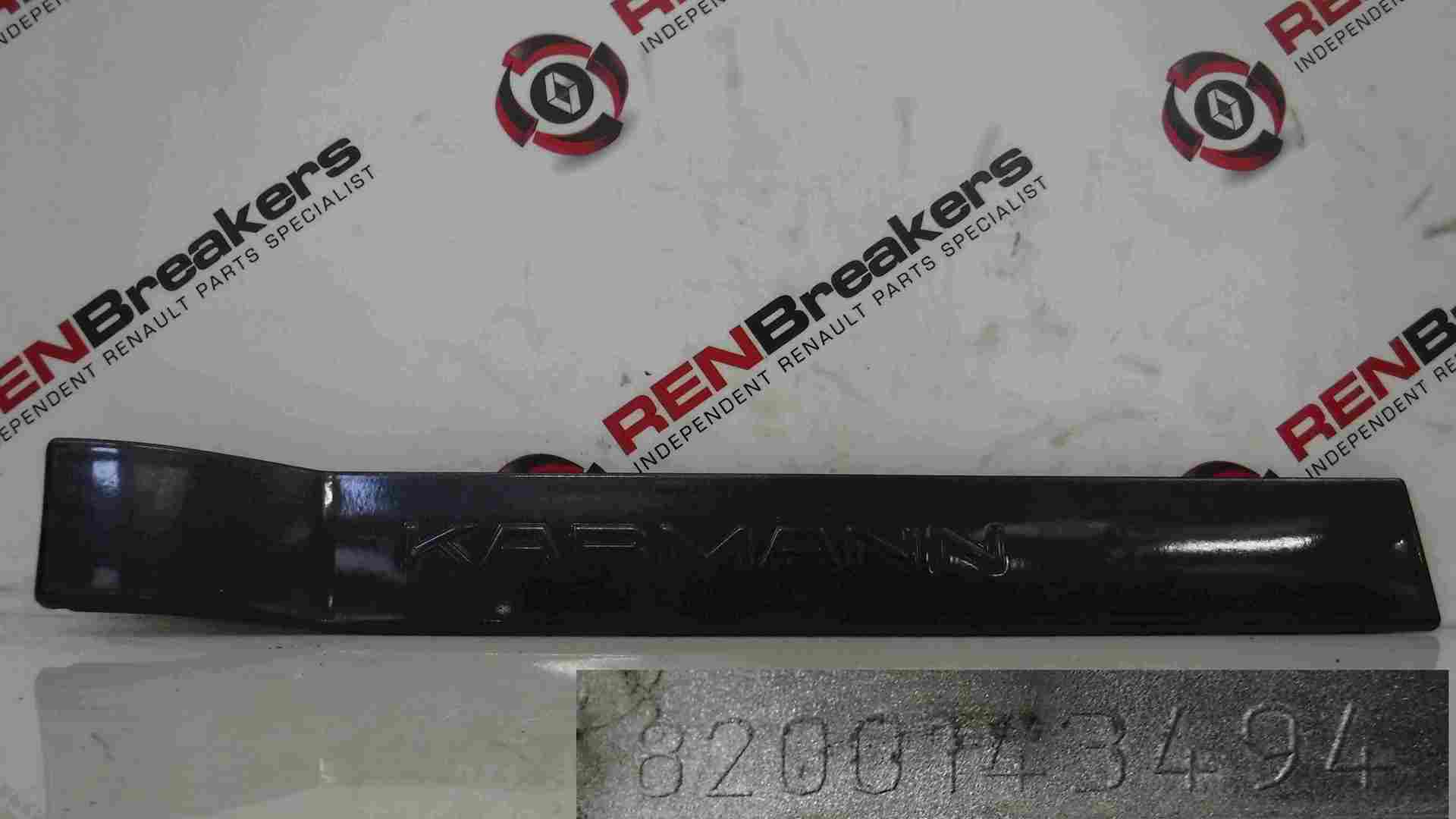 Renault Megane Convertible 2002-2008 Drivers OSR Rear Karmann Grey TEB66