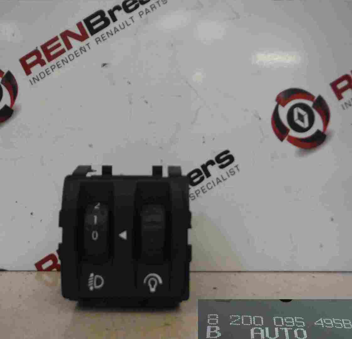 Renault Megane Convertible 2002-2008 Headlight Adjuster Switch Button Panel