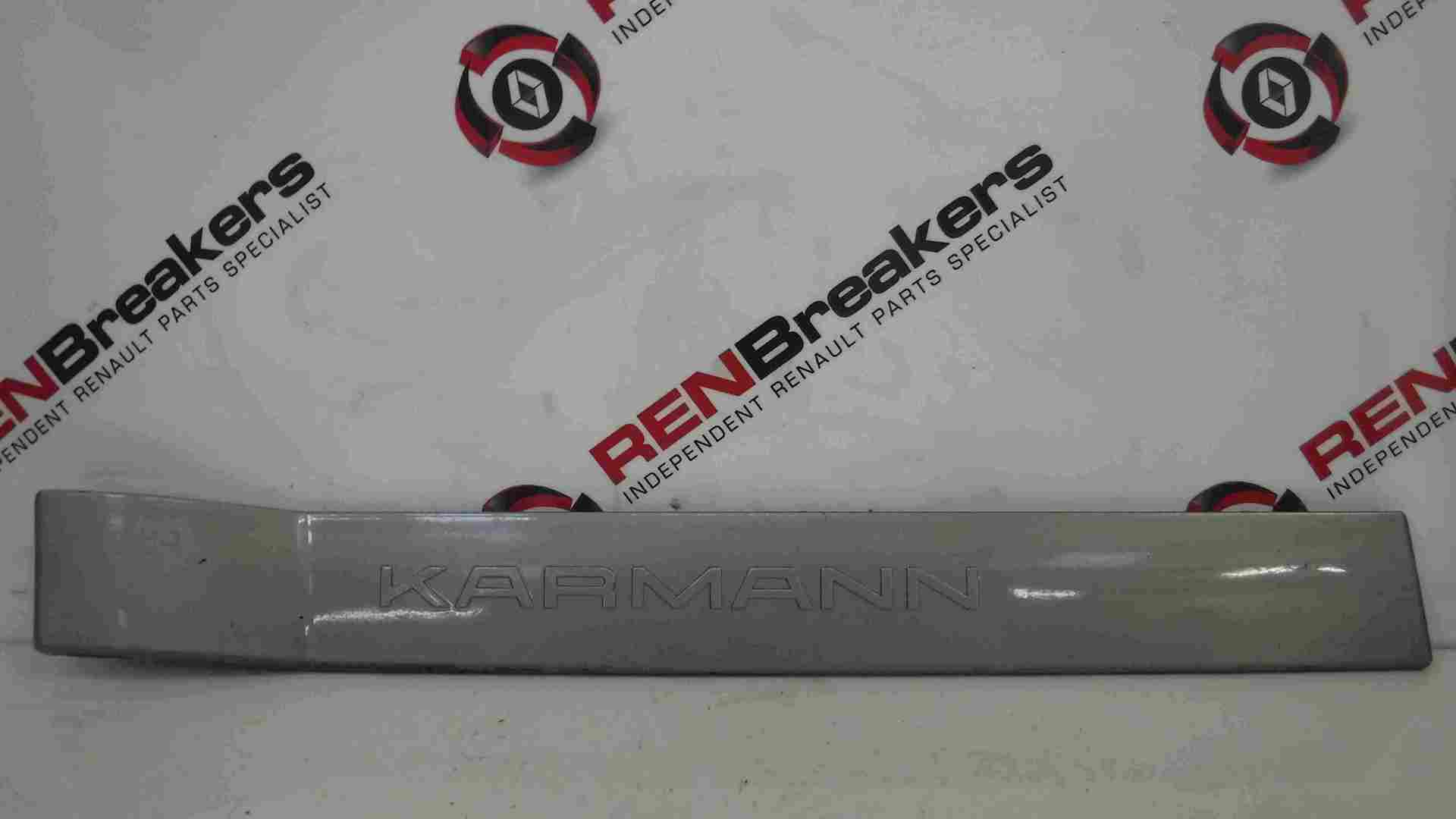 Renault Megane Convertible 2002-2008 Karmann Drivers OS Rear Trim Silver TEA19