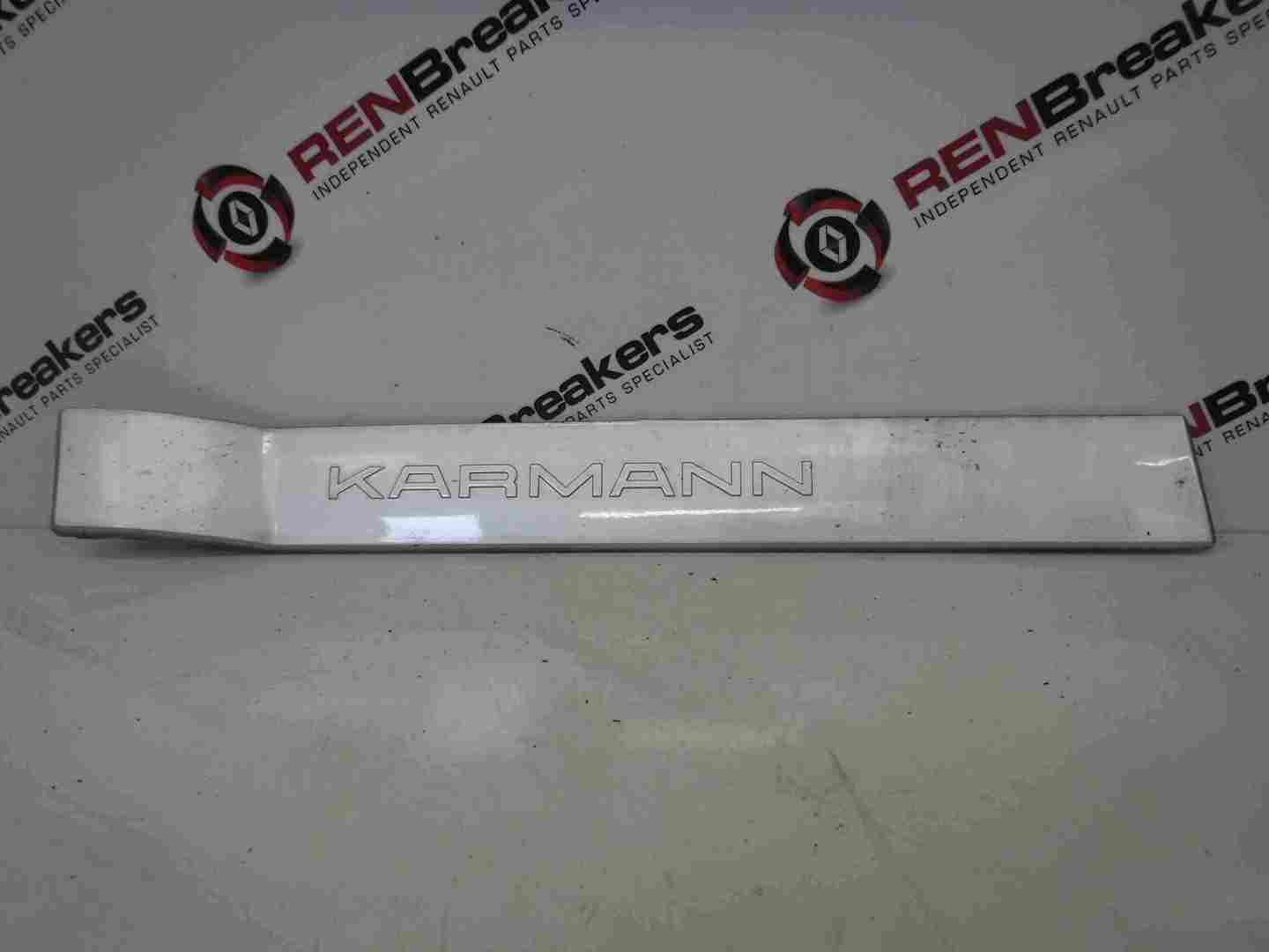 Renault Megane Convertible 2002-2008 Karmann Drivers OS Rear Trim Silver TED69