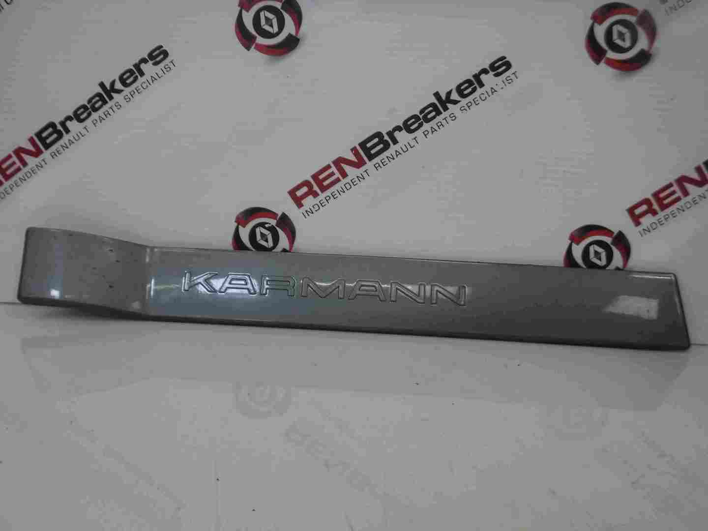 Renault Megane Convertible 2002-2008 Karmann Drivers OSR Rear Insert Grey 603