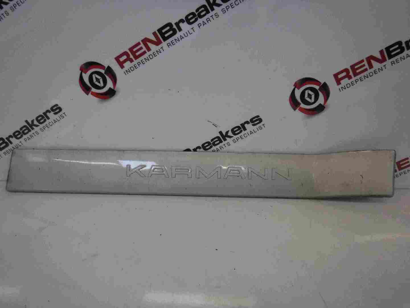 Renault Megane Convertible 2002-2008 Karmann Passenger NS Rear Trim Silver 632