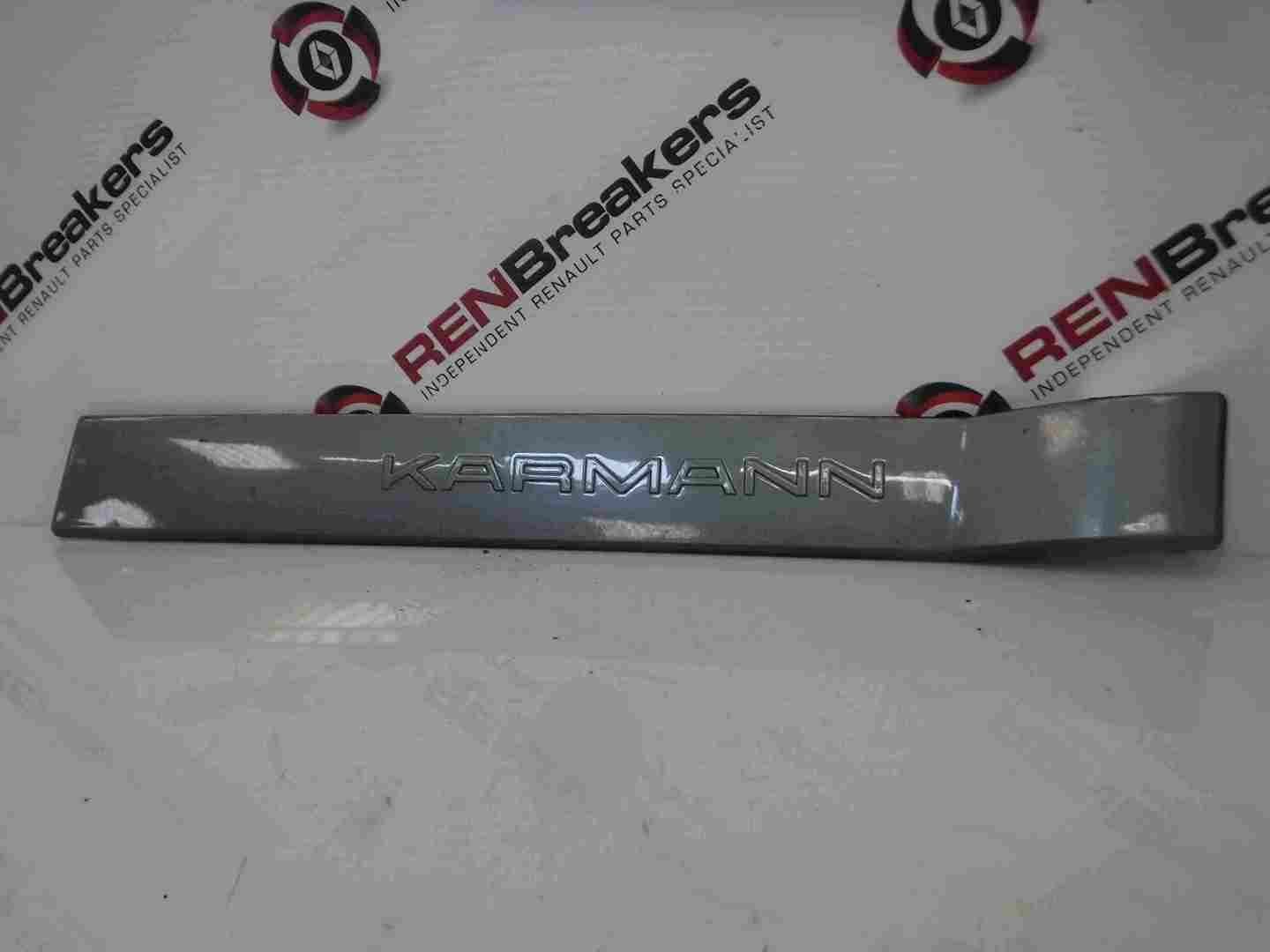 Renault Megane Convertible 2002-2008 Karmann Passenger NSR Rear Insert Grey 603
