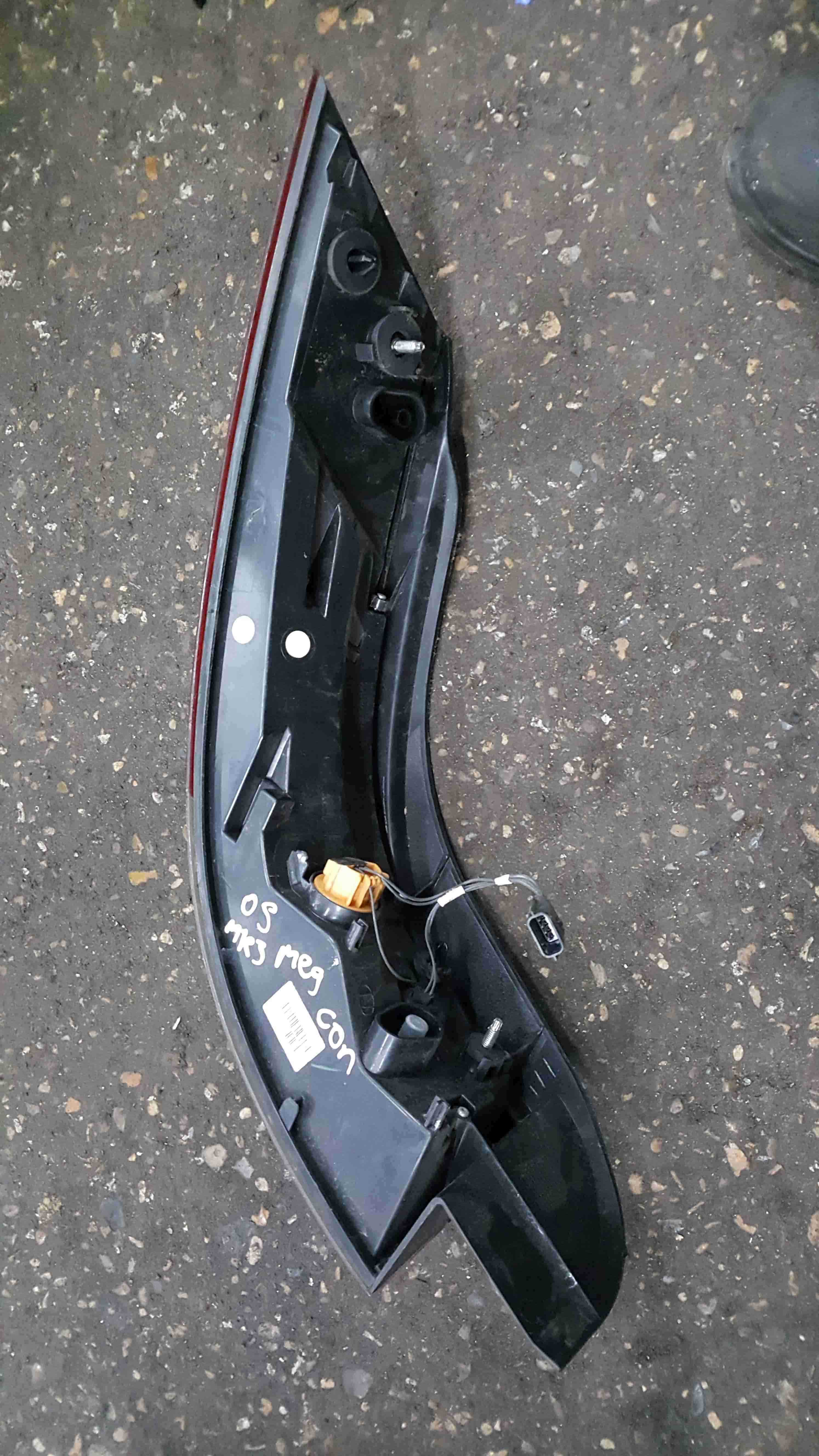 Renault Megane Convertible MK3 2008-2014 Drivers OSR Rear Light 265500012R