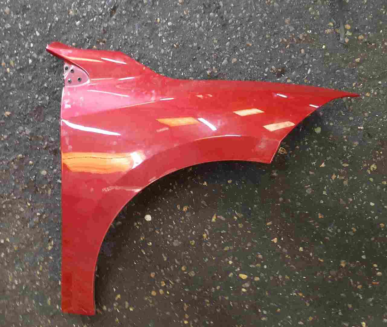 Thumb 2 Renault Megane Coupe 2008-2012 Drivers OS Wing Red TENNJ