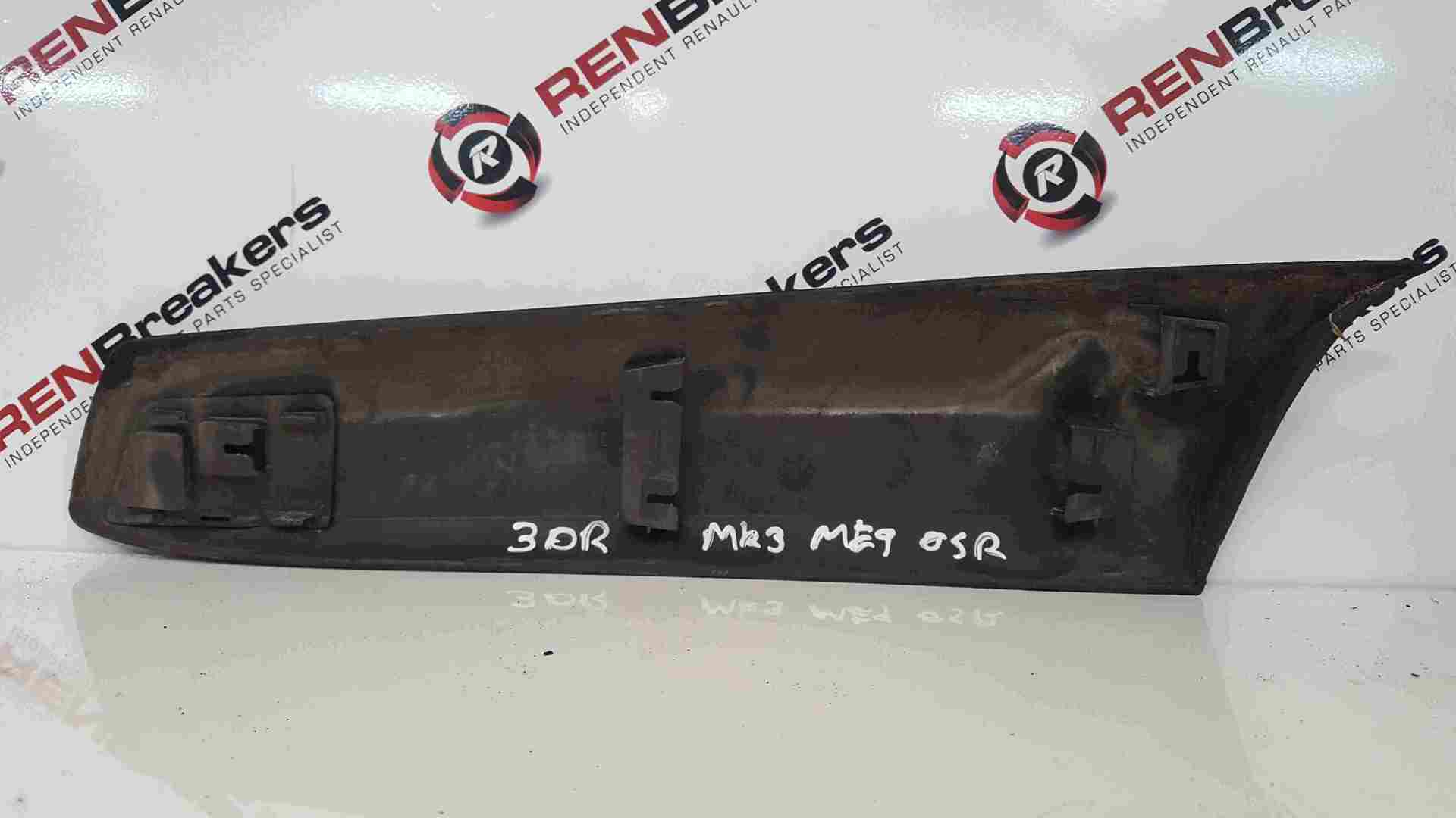 Thumb 2 Renault Megane Coupe MK3 2008-2012 Drivers OSR Rear Quarter Door Moulding Trim
