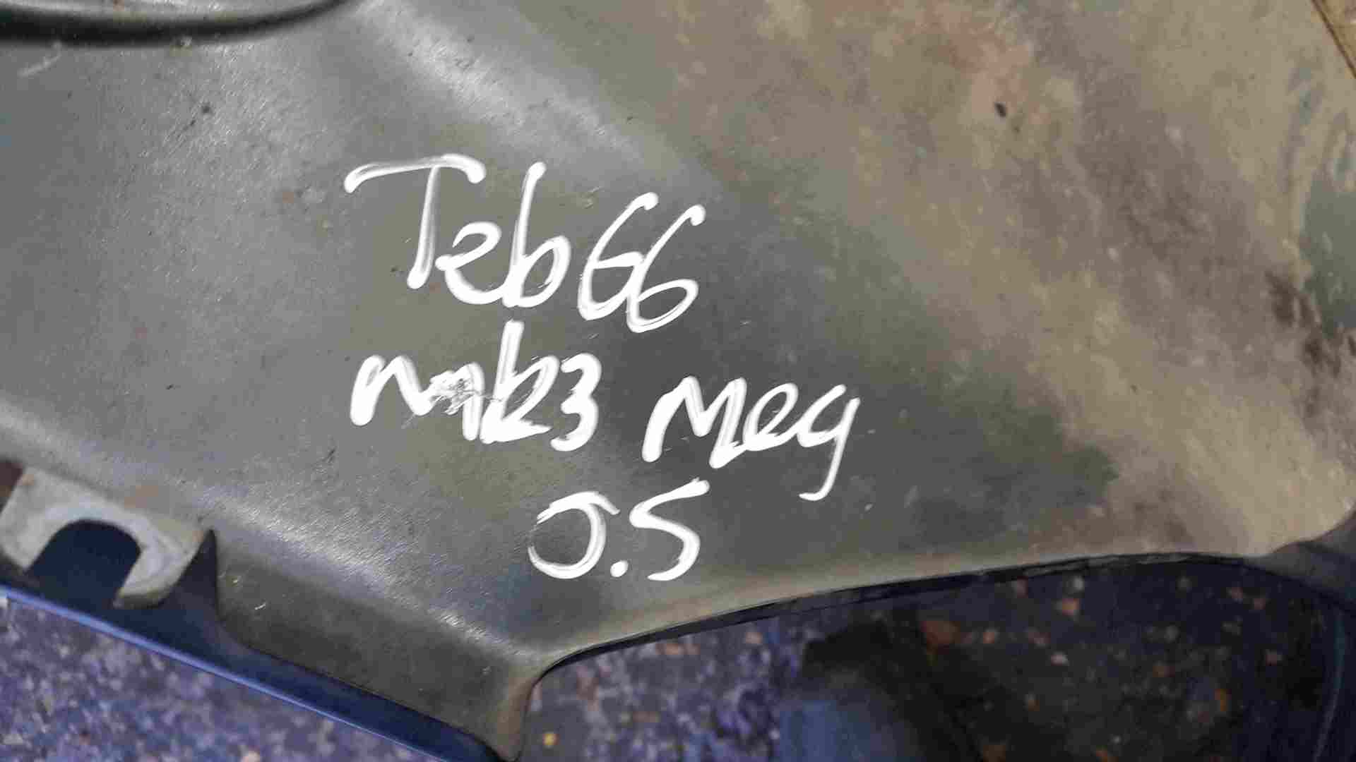 Renault Megane Coupe MK3 2008-2014 Drivers OS Wing Grey TEB66