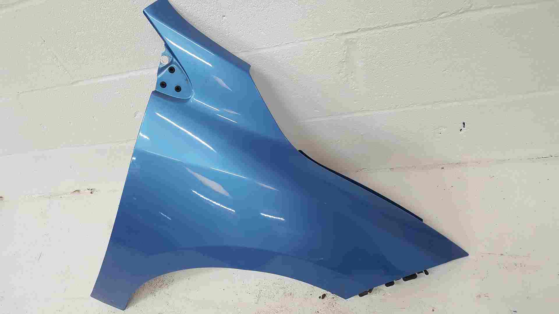 Thumb 3 Renault Megane Coupe MK3 2010-2016 Driver Os OSF Wing Quarter Panel Blue Terpb