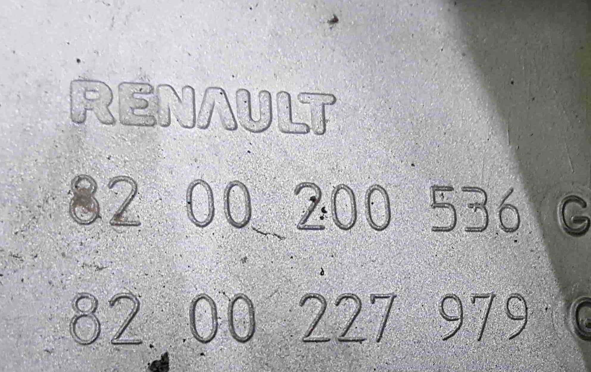 Renault Megane Estate 2002-2008 Rear Boot Spoiler Silver TED69 8200200536