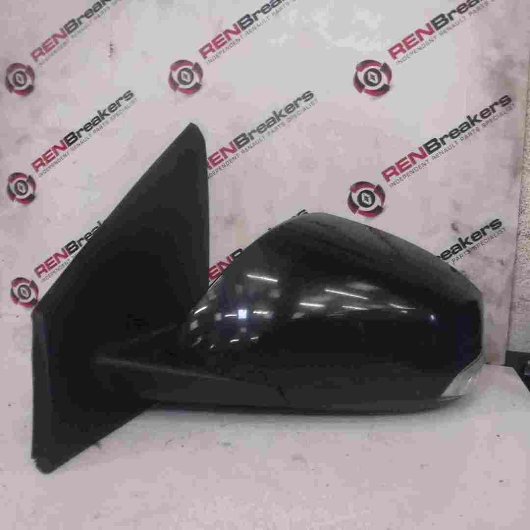 Renault Megane Estate MK3 2008-2014 Passenger NS Wing Mirror Black TEGNE