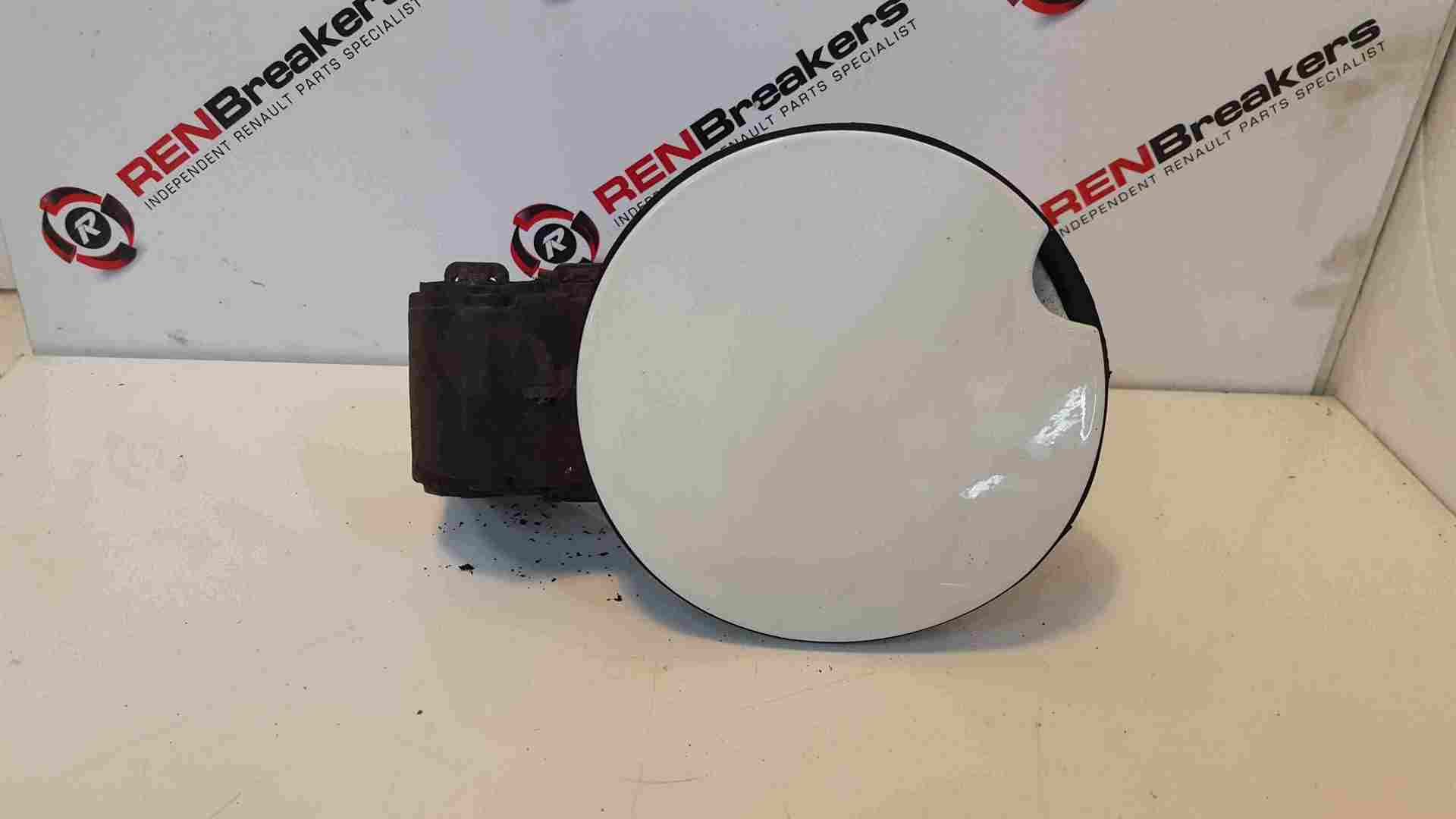 Thumb 2 Renault Megane Hatch MK3 2008-2012 Fuel Flap Cover White 369 + Backing