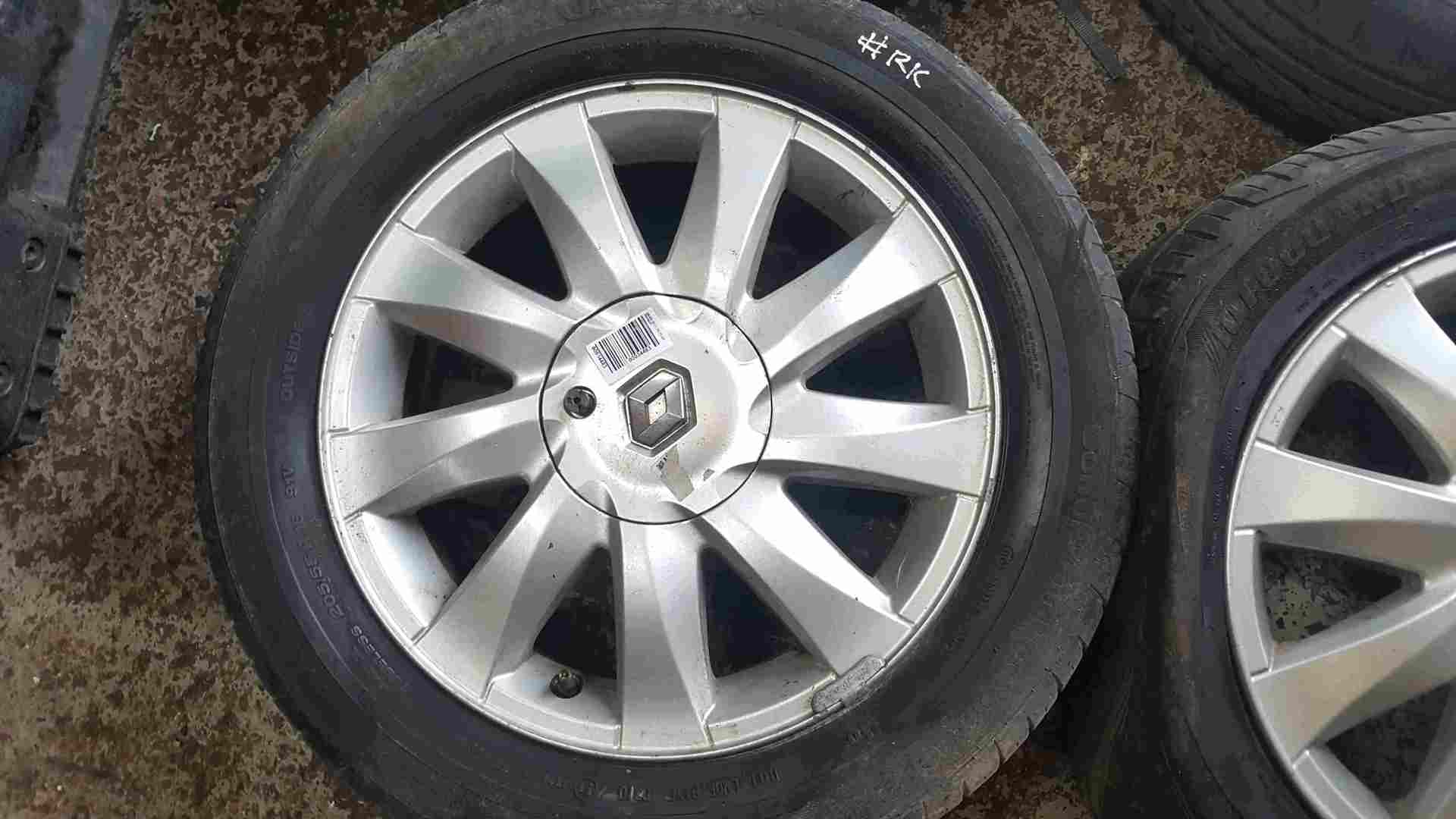 Renault Megane MK2 2002-2008 Kubbera Kubera Alloy Wheels Set X4 16inch 4/5