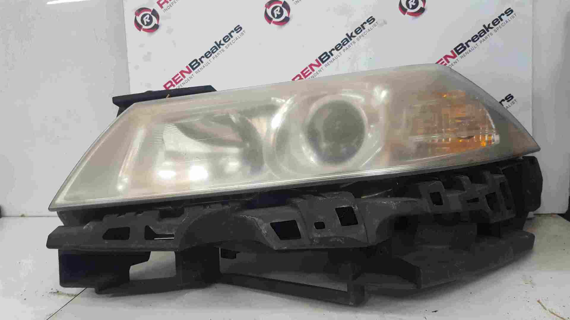 Thumb 2 Renault Megane MK2 2006-2008 Passenger NSF Front Headlight Cloudy 8200412743