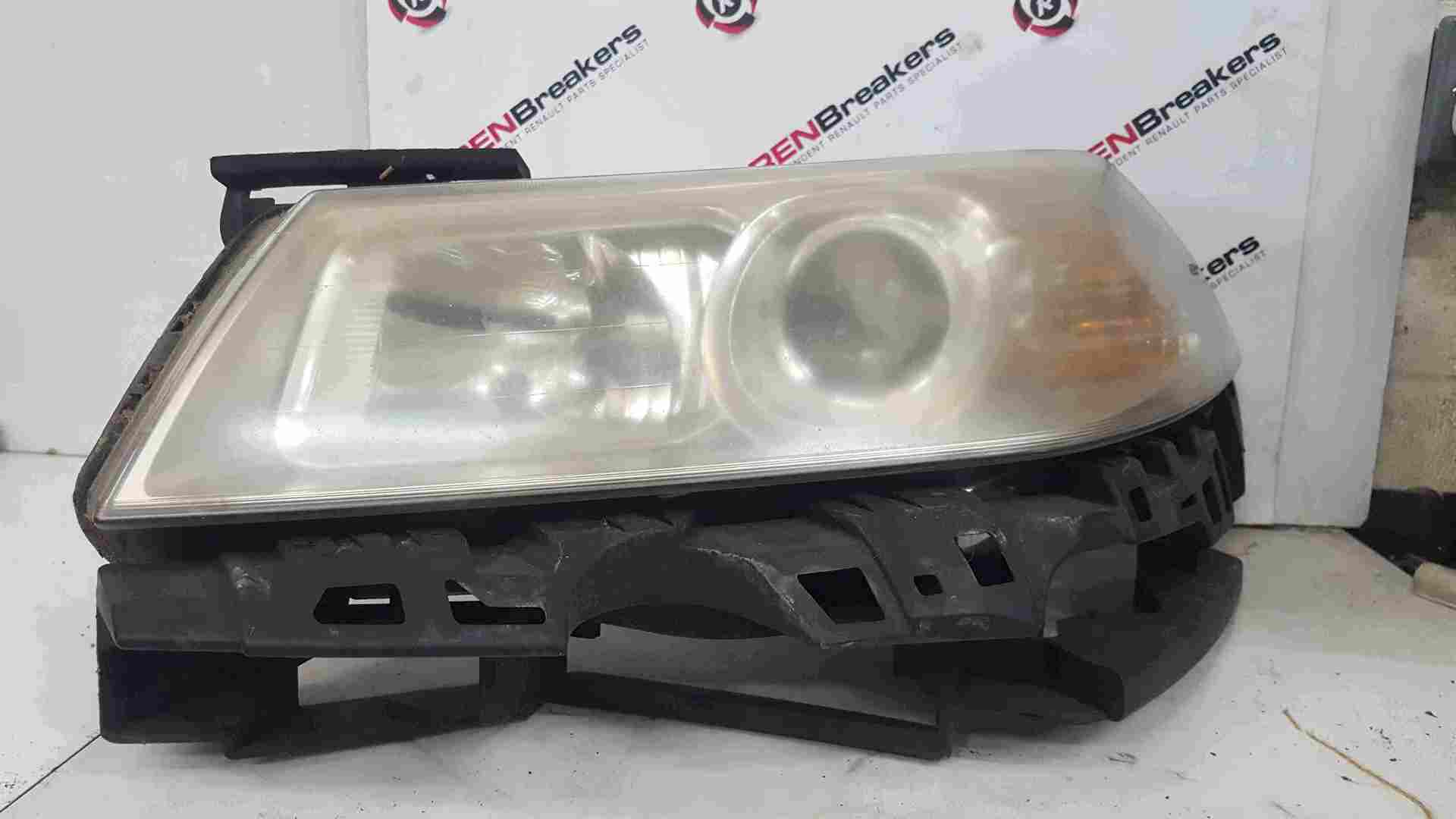 Renault Megane MK2 2006-2008 Passenger NSF Front Headlight Cloudy 8200412743