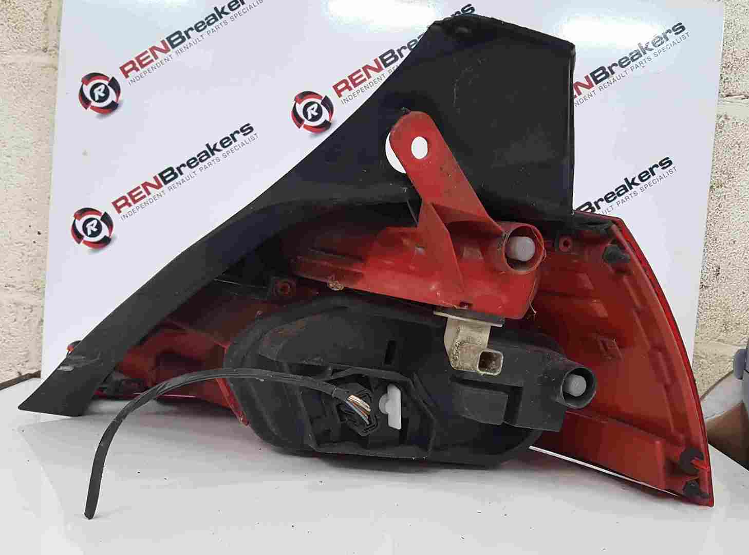 Renault Megane MK2 2006-2008 Passenger NSR Rear Light + Bulb Holder 8200413214