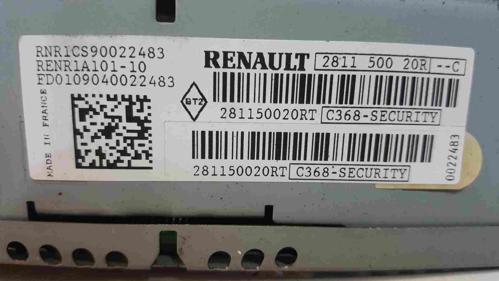 Thumb 8 Renault Megane MK3 2008-2010 Radio Cd Player Unit + Code 281150020R