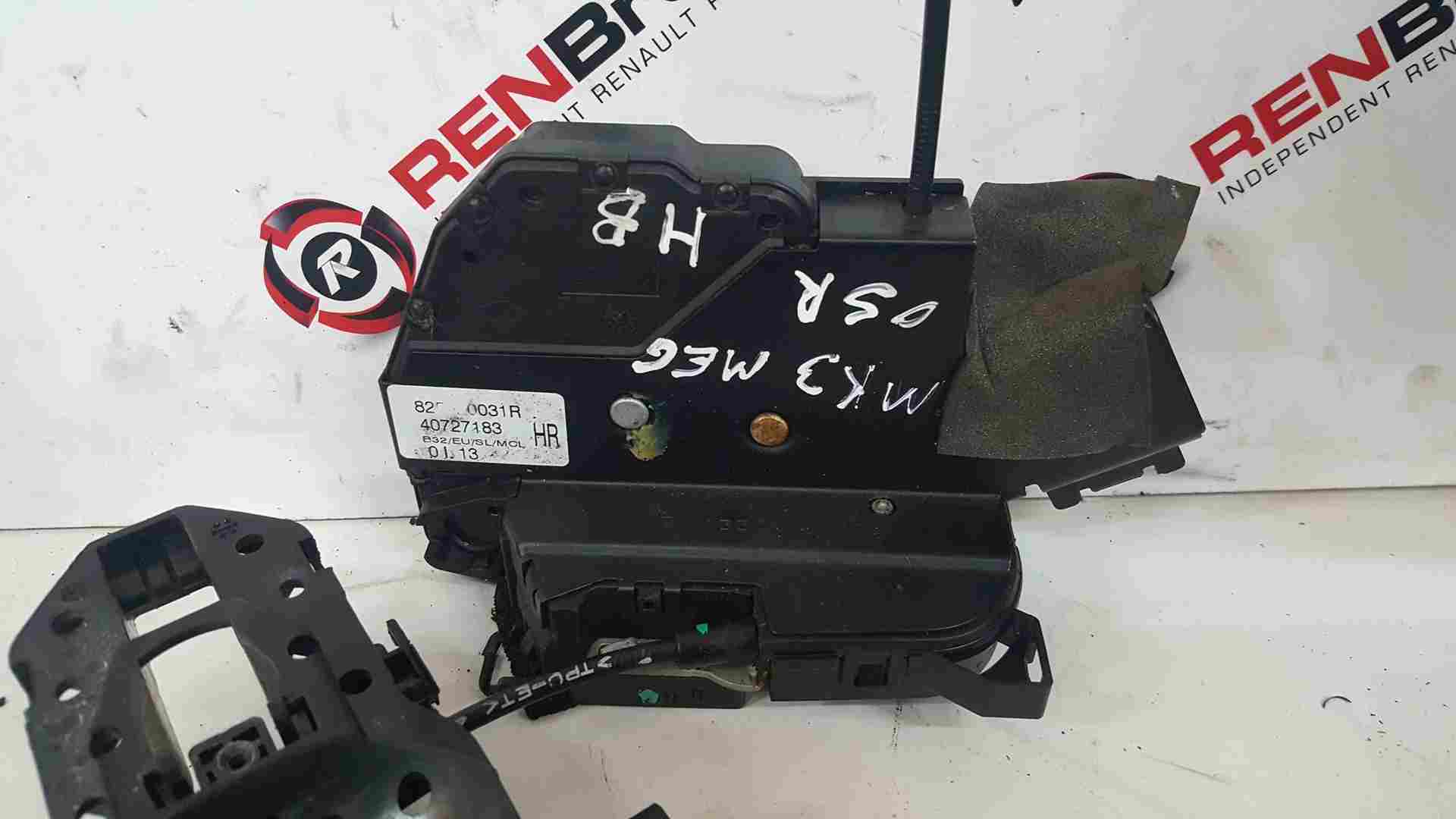 Renault Megane MK3 2008-2012 Drivers OSR Rear Door Lock Mechanism