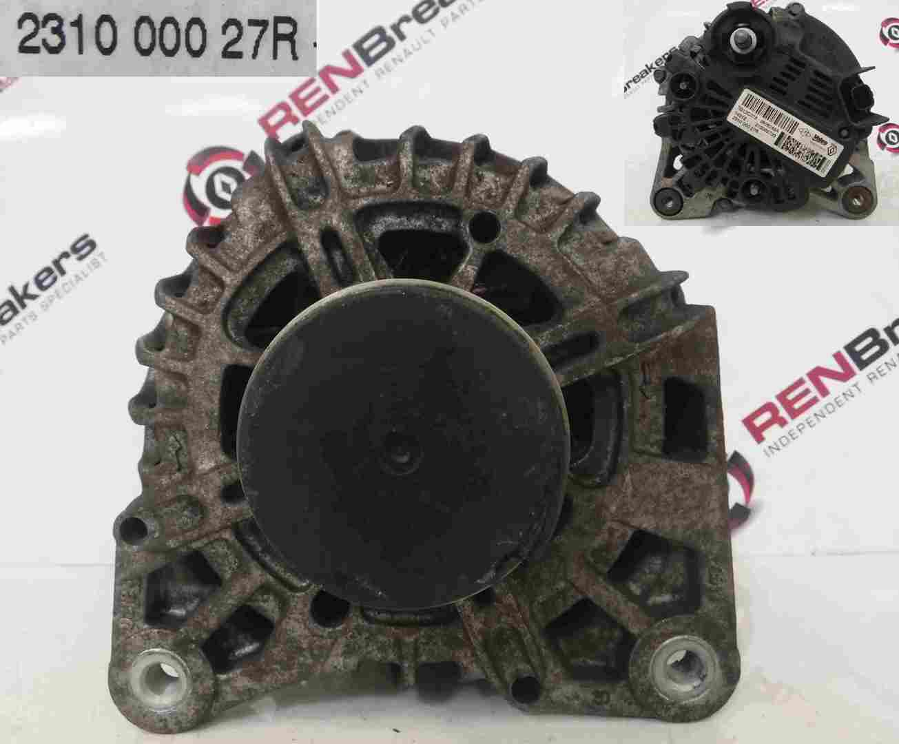 Renault Megane MK3 2008-2014 1.5 dCi Alternator K9K 846 231000027R