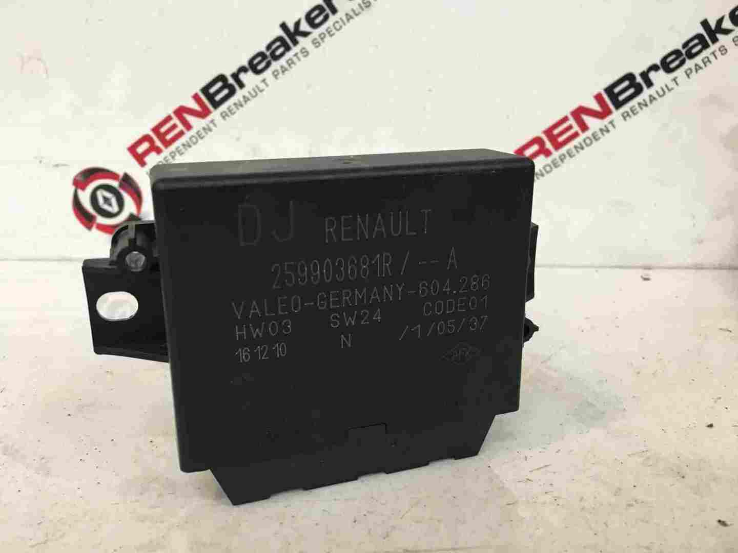 Renault Megane MK3 2008-2014 Parking Sensors Distance Control PDC Module