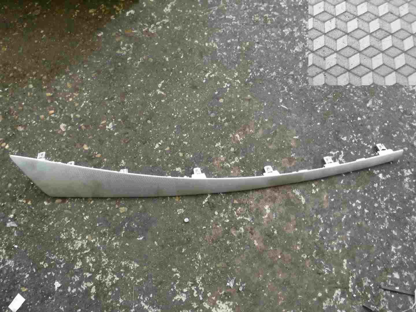 Renault Megane MK3 2008-2014 Dashboard Passenger NSF Front Trim Moulding Silver