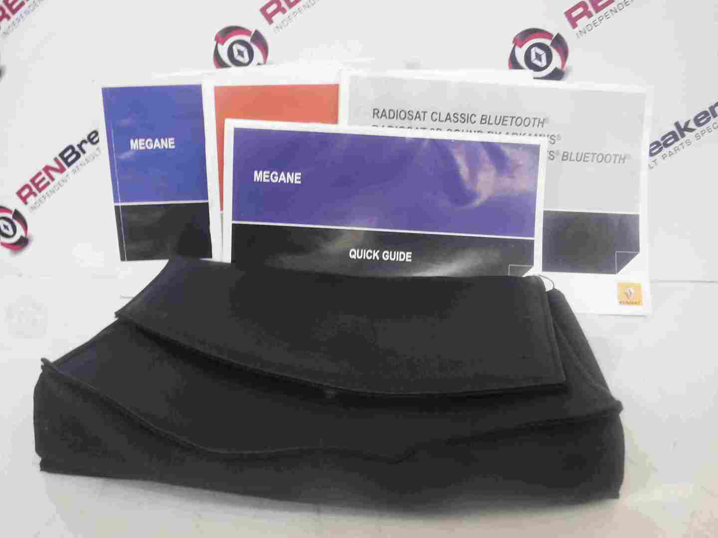 Renault Megane MK3 2008-2014 Document Holder Booklet Guide Books