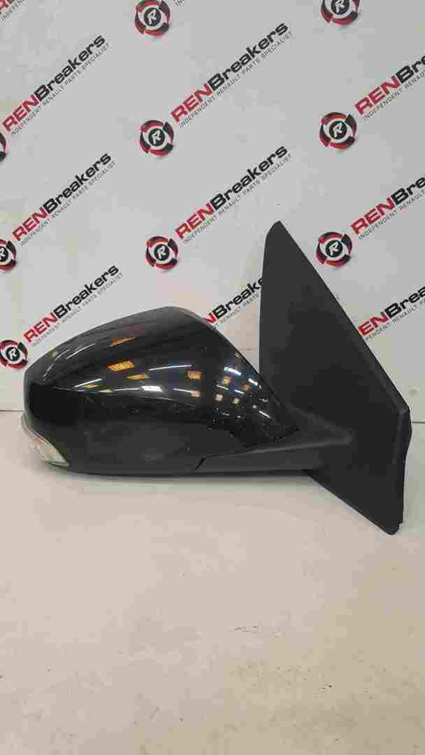 Thumb 4 Renault Megane MK3 2008-2014 Drivers OS Wing Mirror Black TEGNE