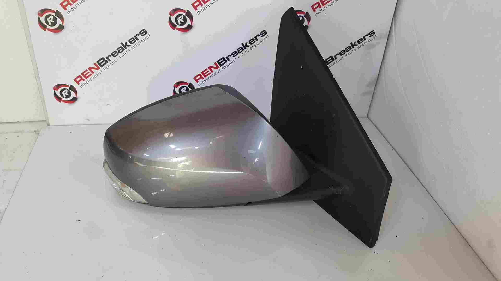 Thumb 4 Renault Megane MK3 2008-2014 Drivers OS Wing Mirror Grey TEKNG Folding 000