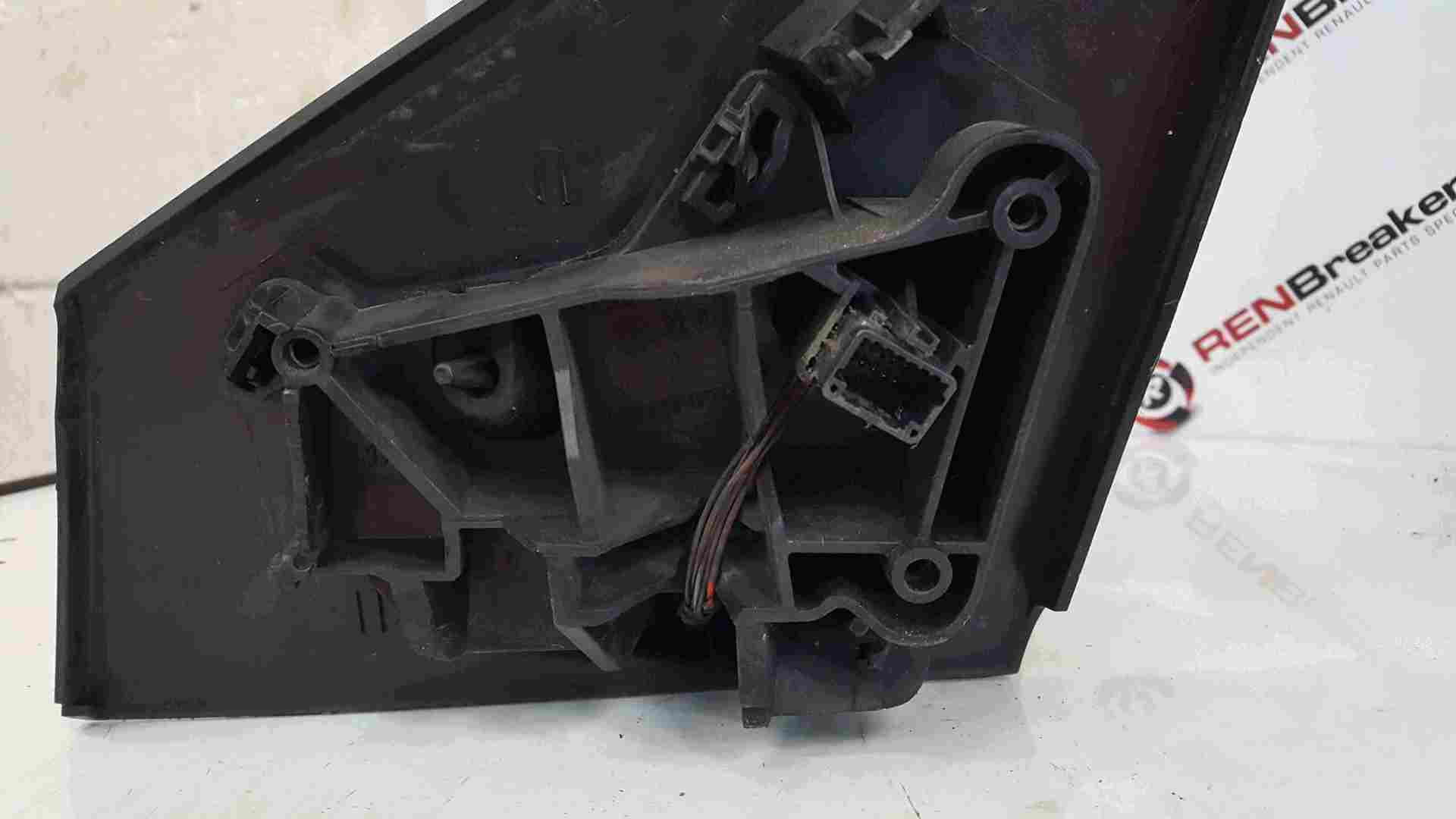 Renault Megane MK3 2008-2014 Drivers OS Wing Mirror Silver TED69 Power Fold