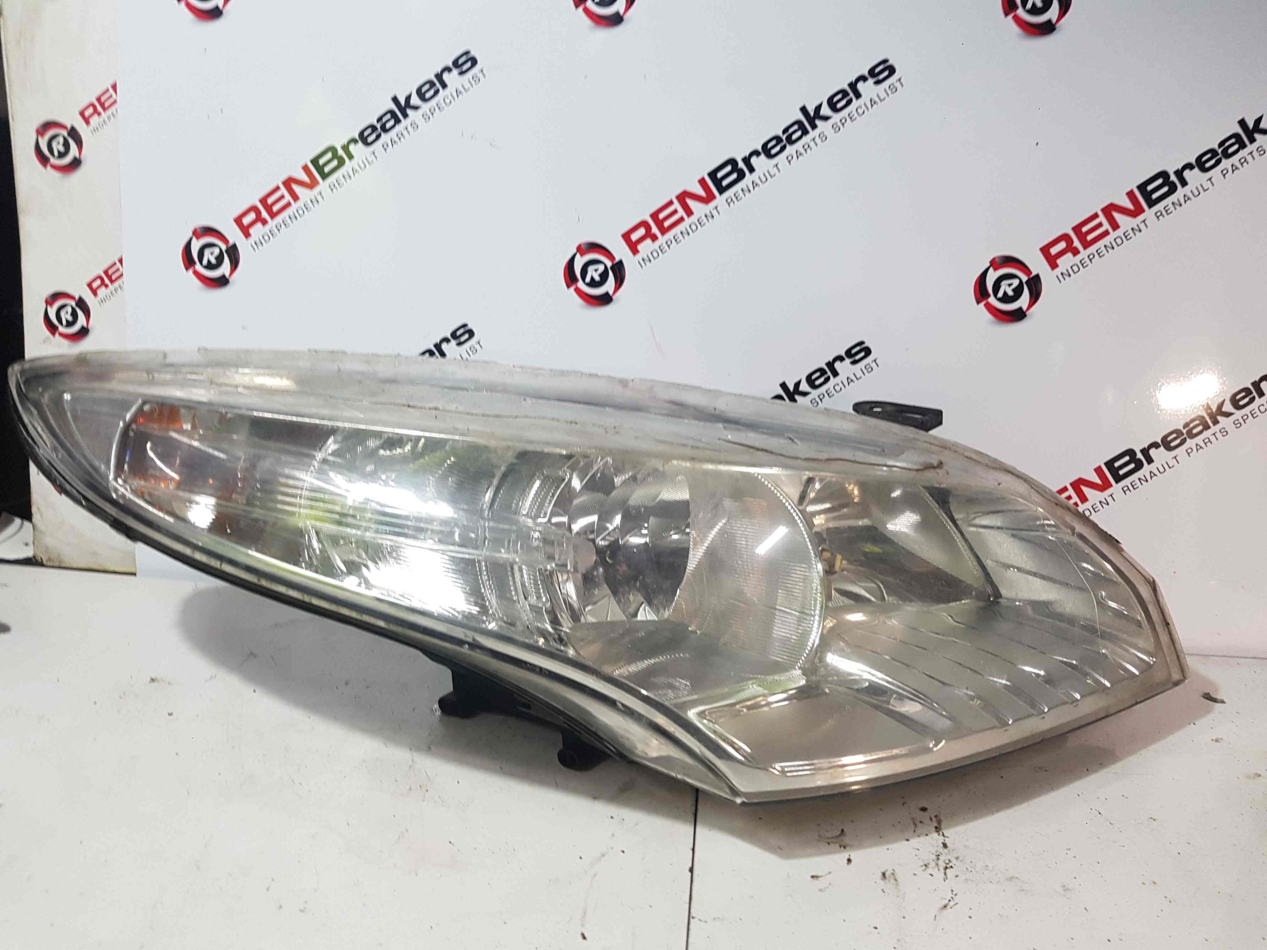 Thumb 8 Renault Megane MK3 2008-2014 Drivers OSF Front Headlight Head Lamp 260100018R