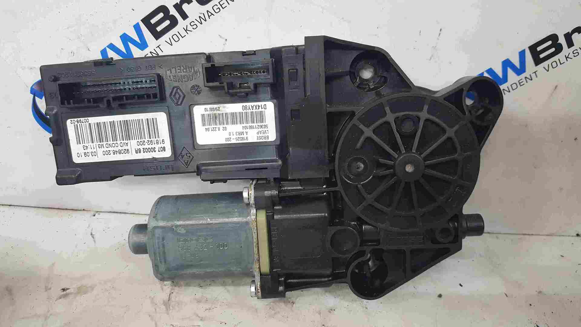 Thumb 2 Renault Megane MK3 2008-2014 Drivers OSF Front Window Motor 807300026R