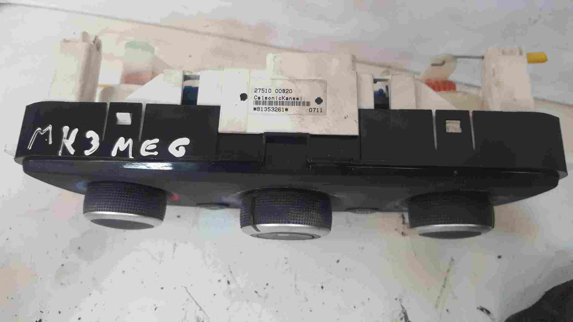Thumb 2 Renault Megane MK3 2008-2014 Heater Control Panel