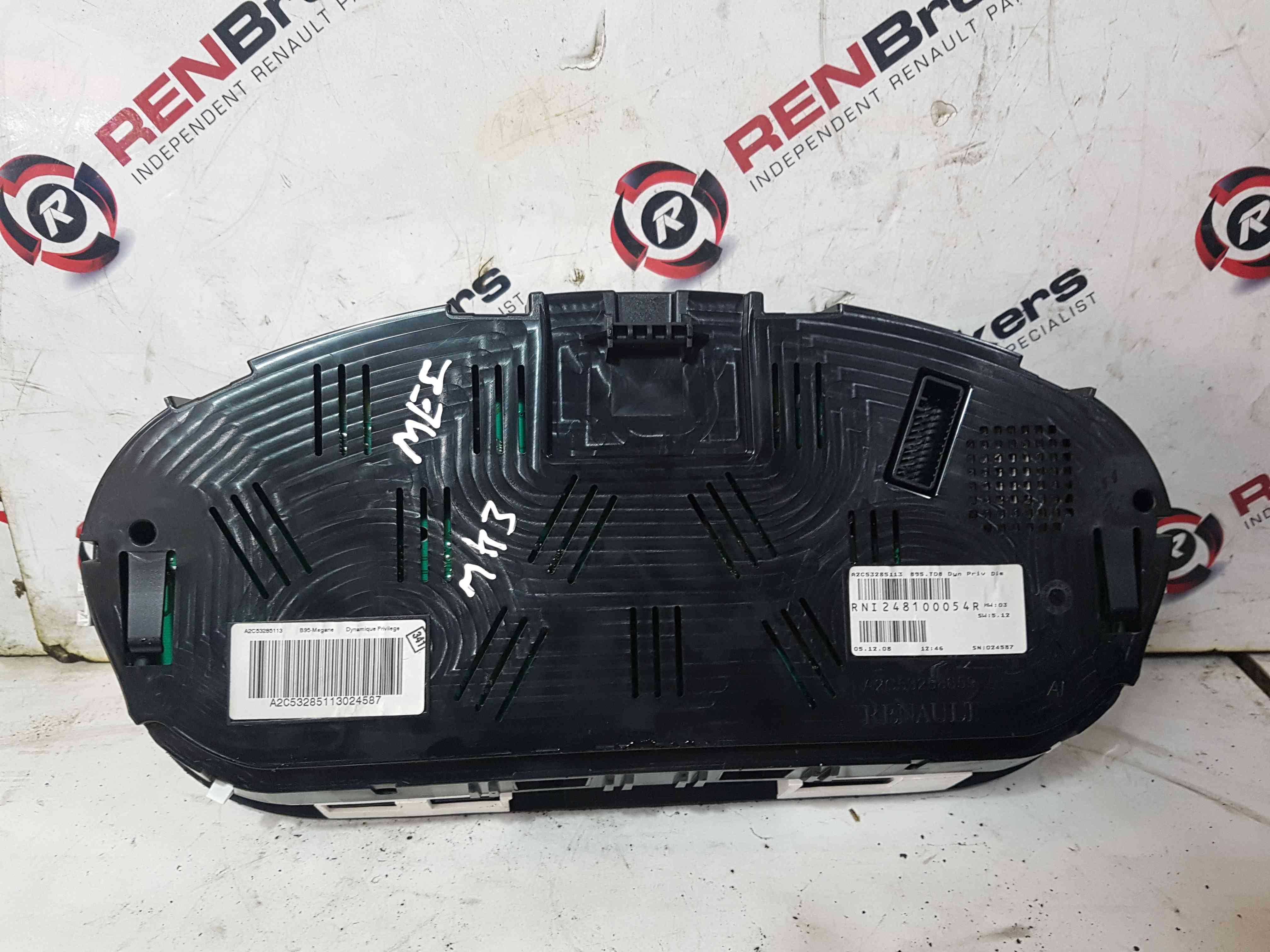 Thumb 4 Renault Megane MK3 2008-2014 Instrument Panel Dials Clocks 248100054R