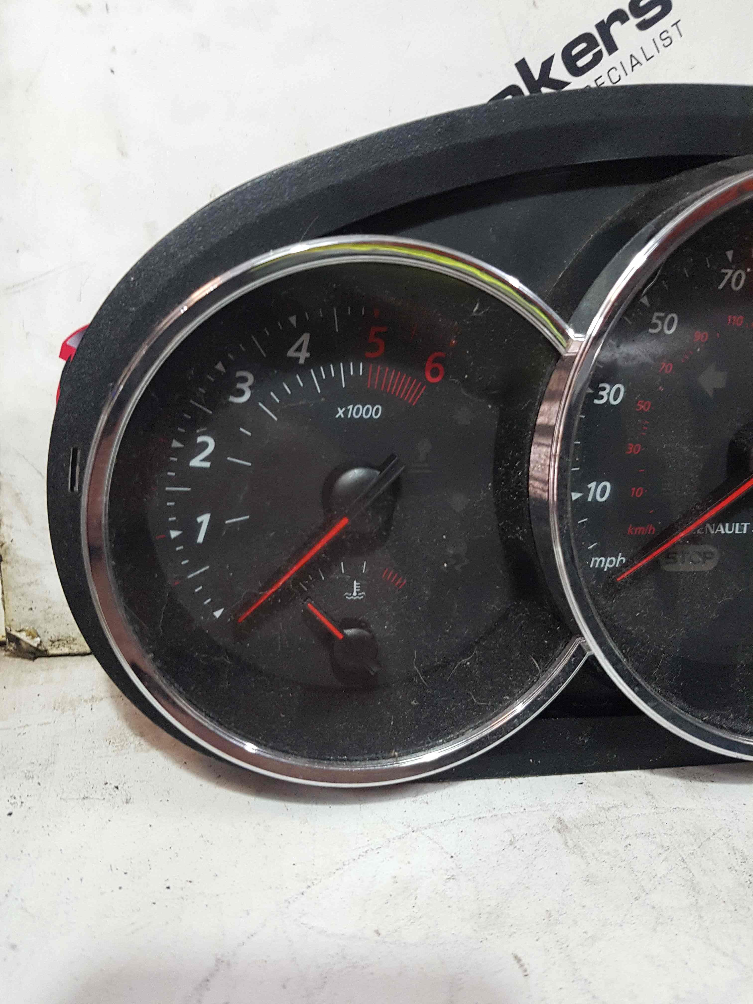 Thumb 7 Renault Megane MK3 Sport 2008-2014 Instrument Panel Dials Gauges Clocks 