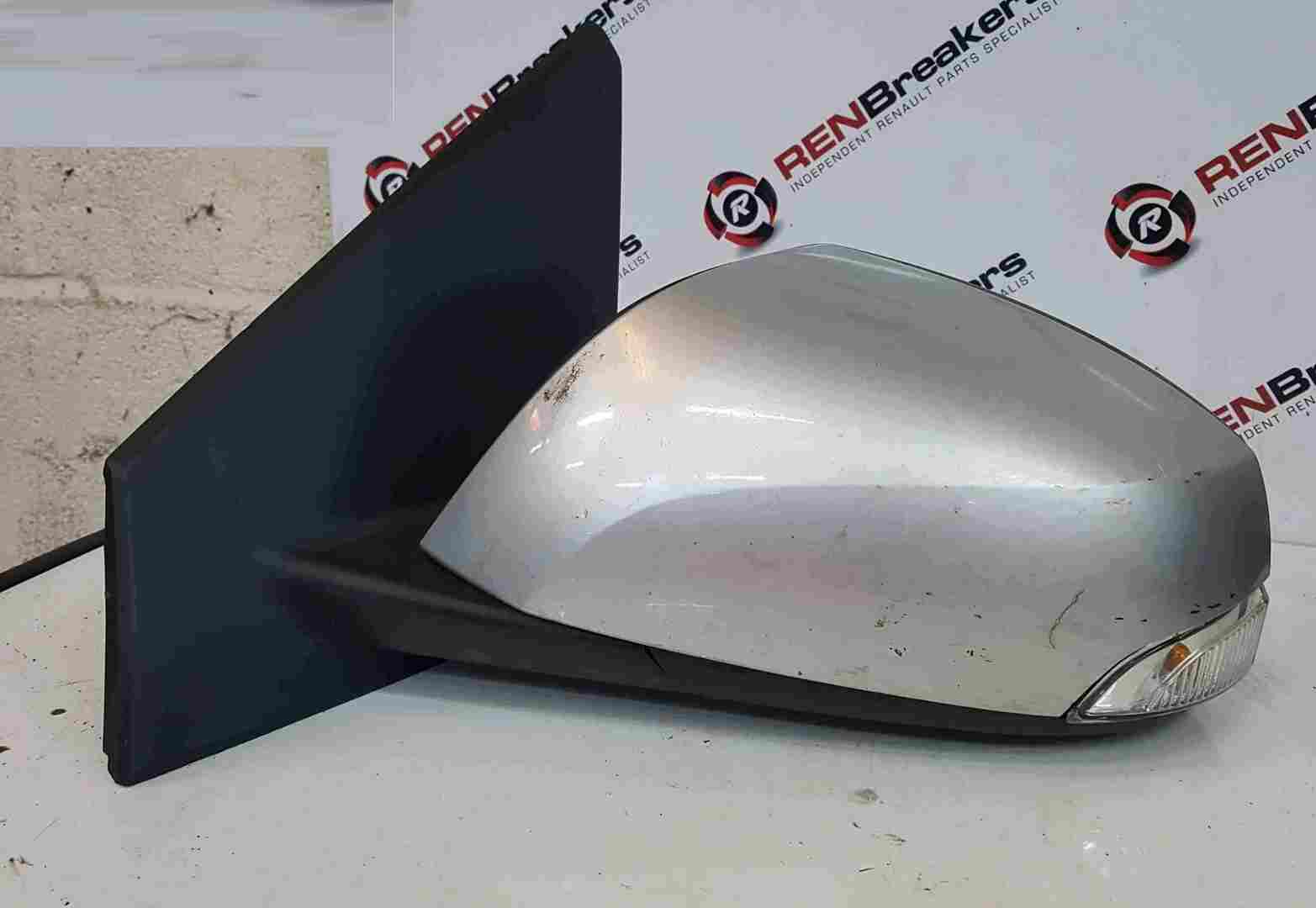 Thumb 3 Renault Megane MK3 2008-2014 Passenger NS Wing Mirror Silver TED69 Power Fold