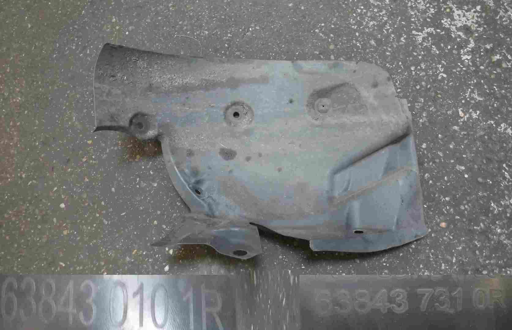 Renault Megane MK3 2008-2014 Passenger NSF Front Arch Liner Guard Rear Part