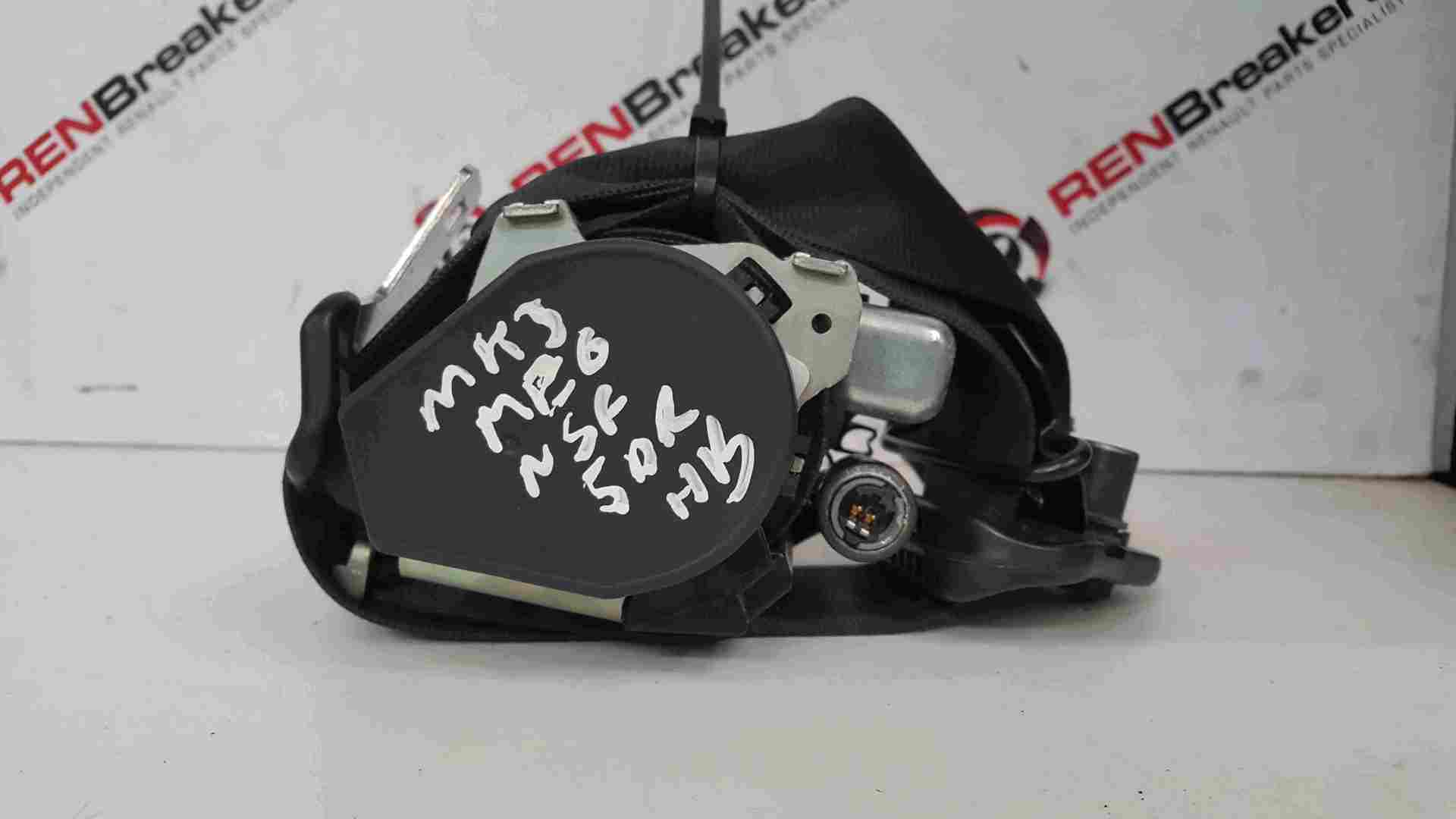 Thumb 4 Renault Megane MK3 2008-2014 Passenger NSF Front Seat Belt 5dr 868850008R