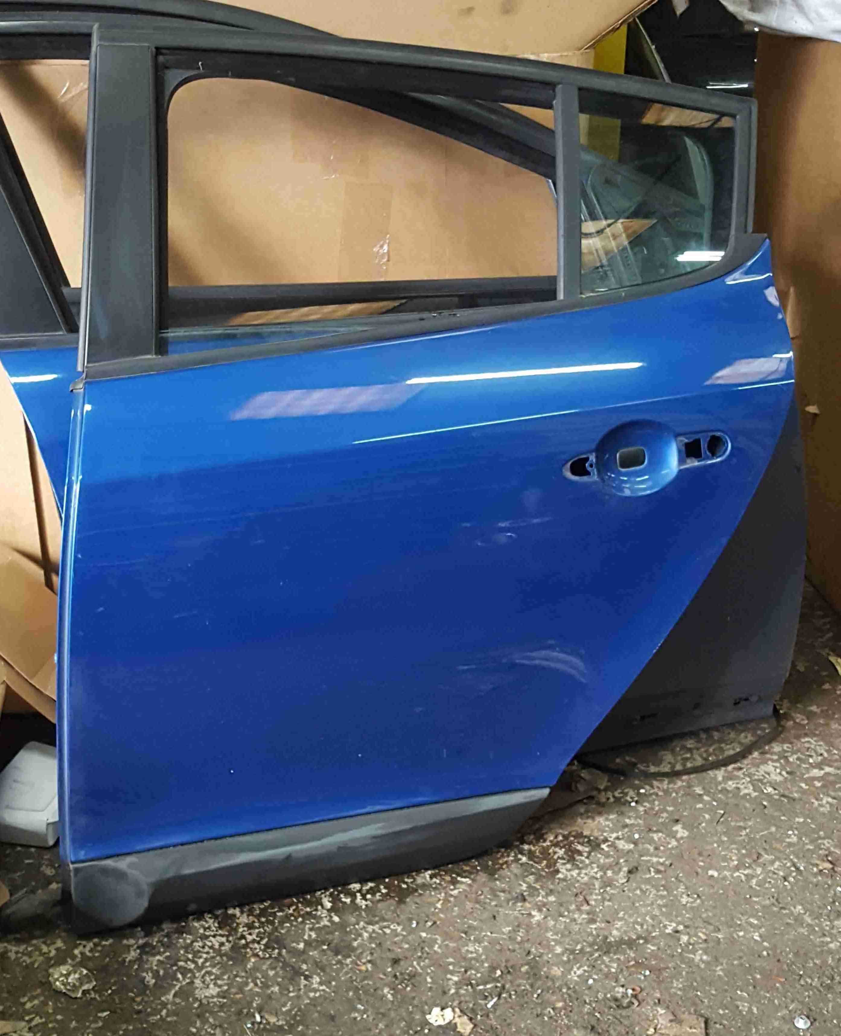 Renault Megane MK3 2008-2014 Passenger NSR Rear Door Blue TERNA