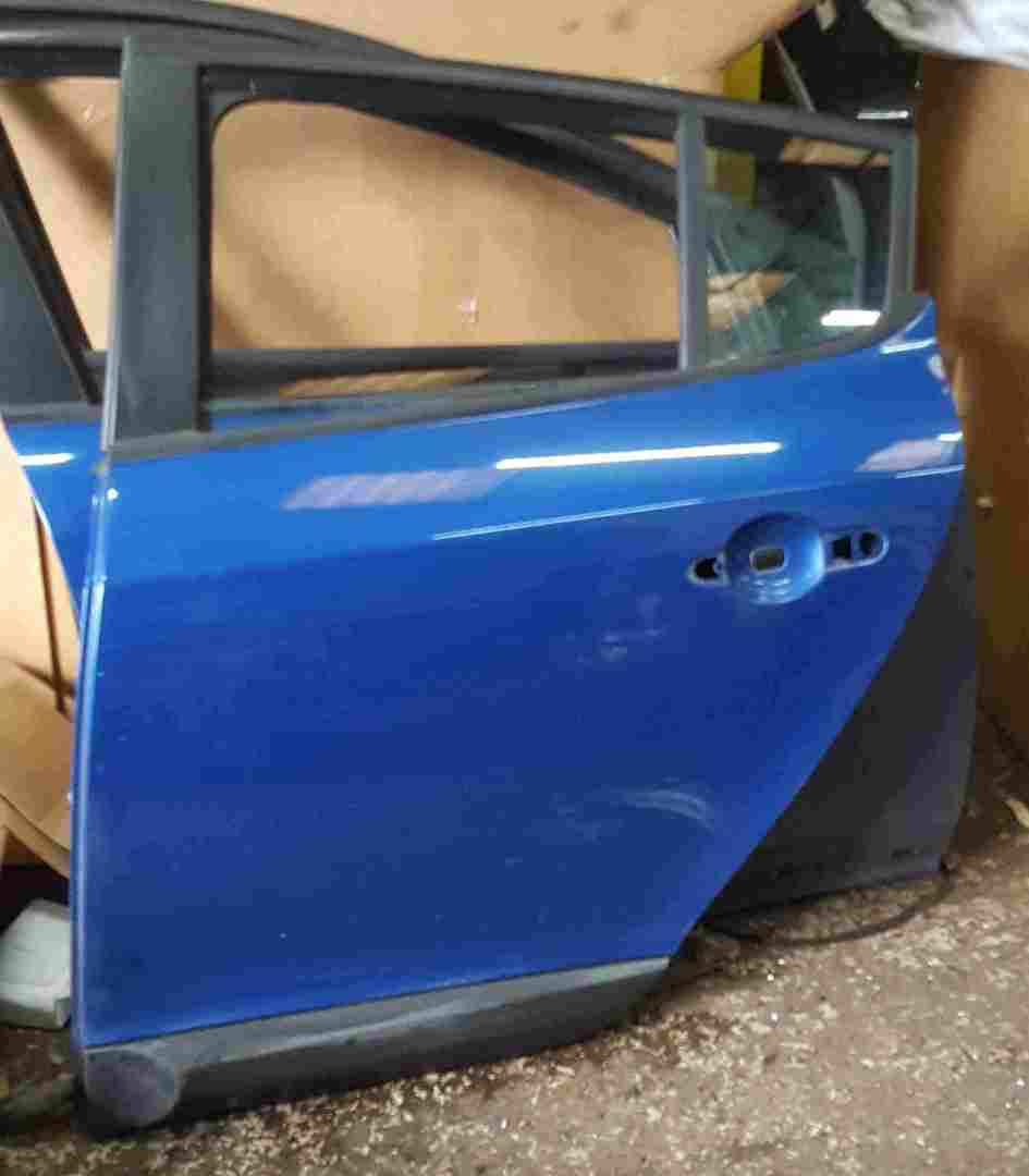 Renault Megane MK3 2008-2014 Passenger NSR Rear Door Blue TERNA