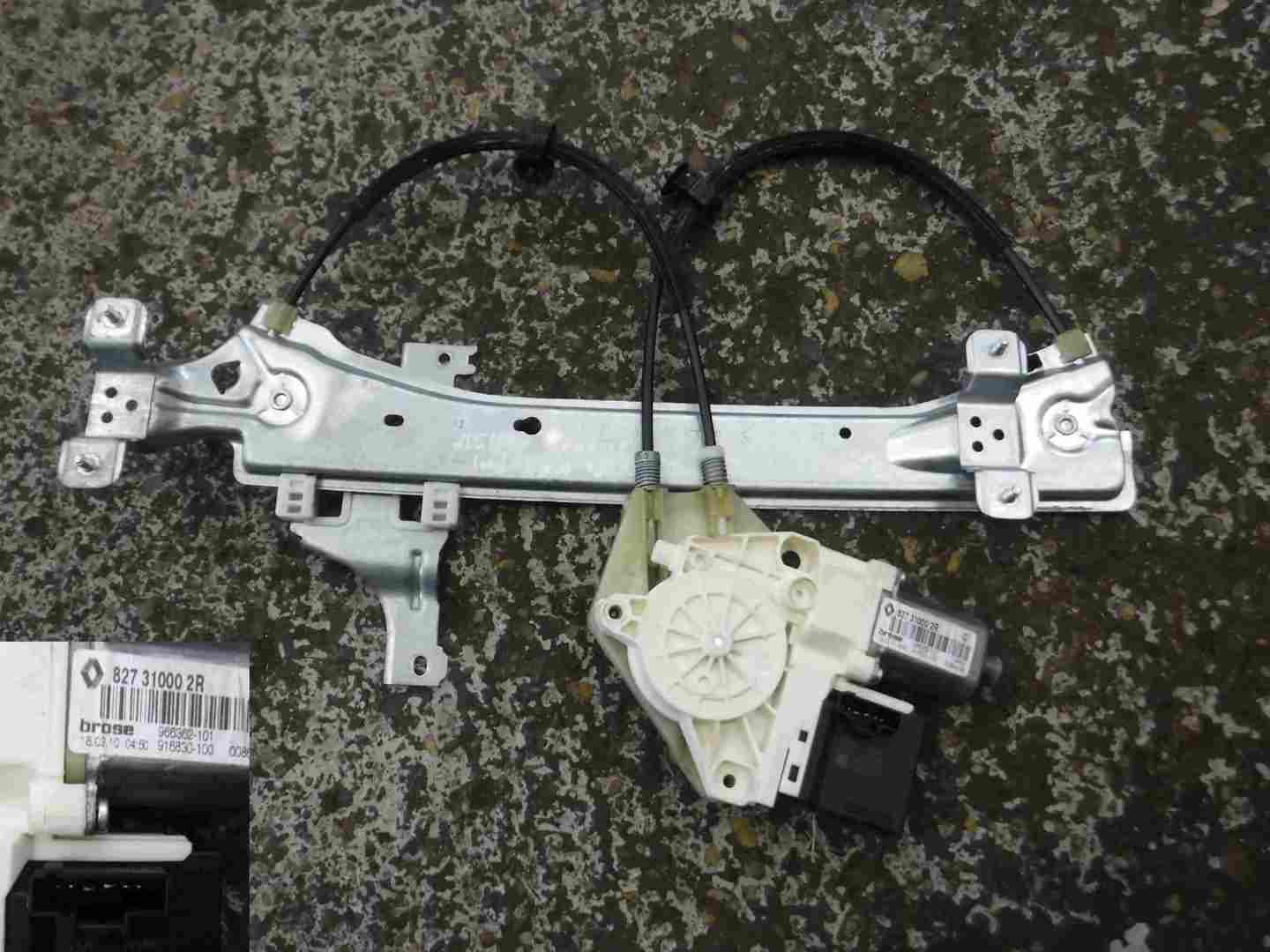 Renault Megane MK3 2008-2016 Passenger NSR Window Motor + Regulator 5dr