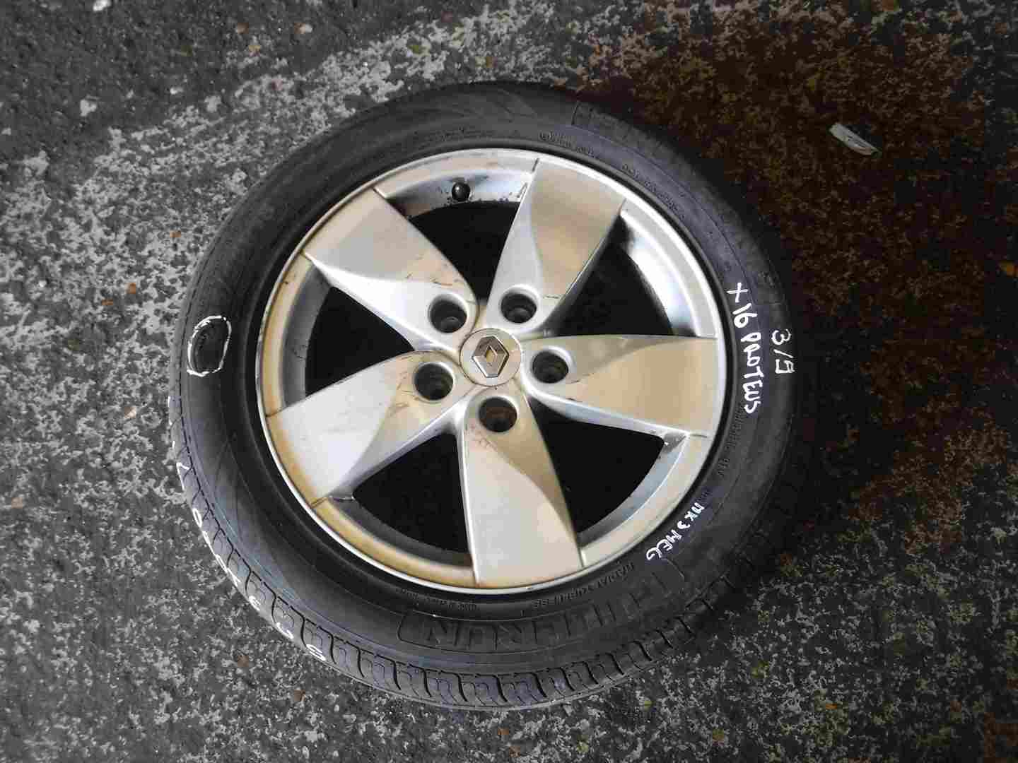 Renault Megane MK3 2008-2014 Proteus Alloy Wheel 16inch 3/5