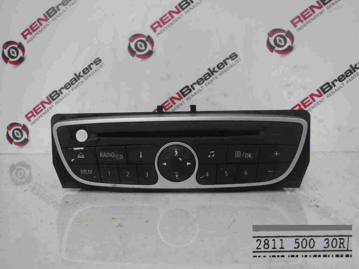 Renault Megane MK3 2008-2014 Radio Cd Player Head Unit 281150030R