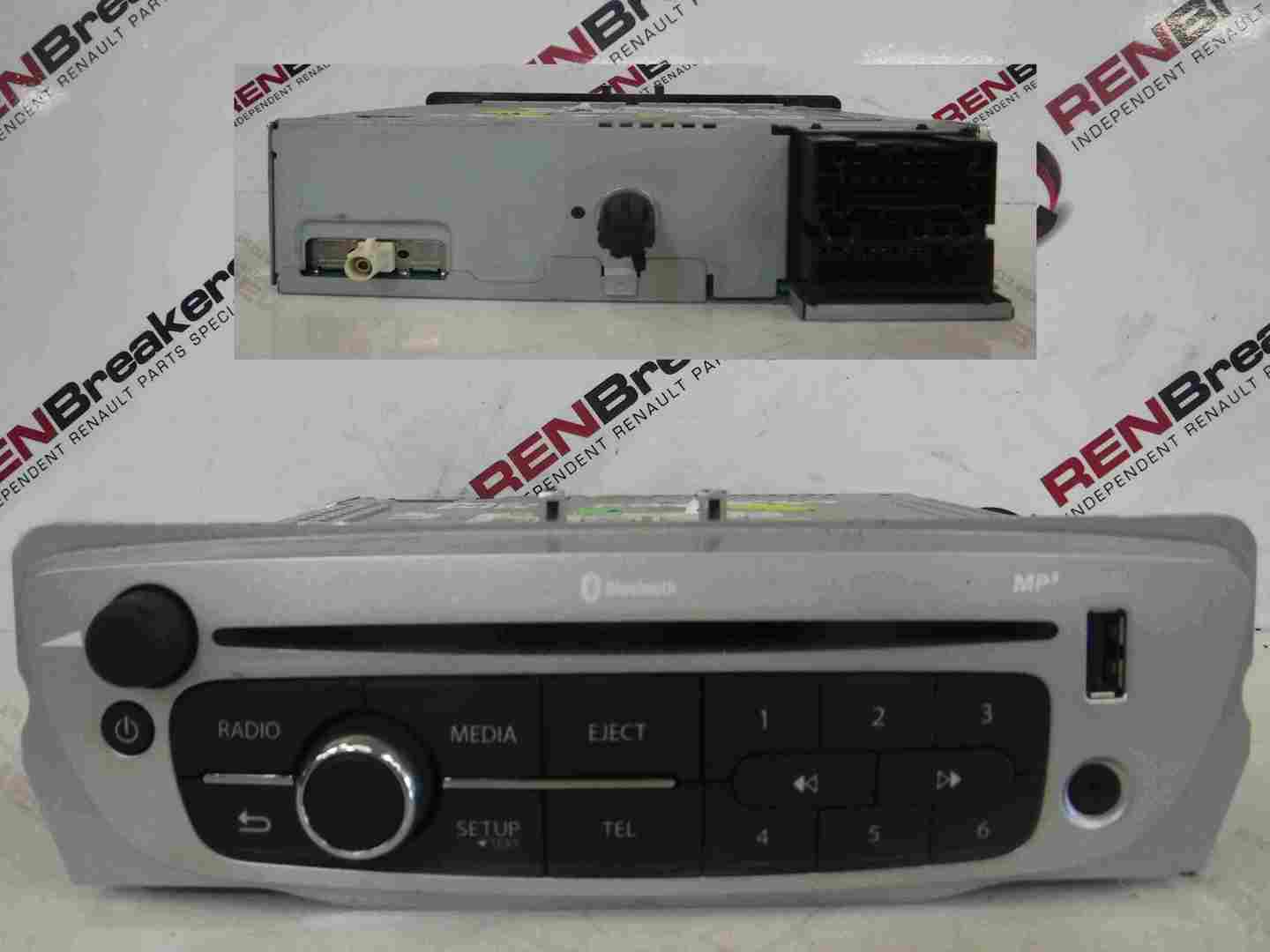Renault Megane MK3 2008-2014 Radio CD Player USB Bluetooth 281159184R 281153266R