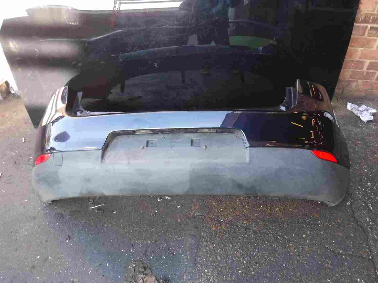 Renault Megane MK3 2008-2014 Rear Bumper Blue NV472