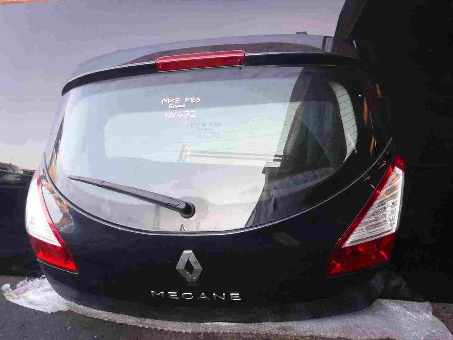 Renault Megane Hatch MK3 2008-2014 Rear Tailgate Boot Blue NV472