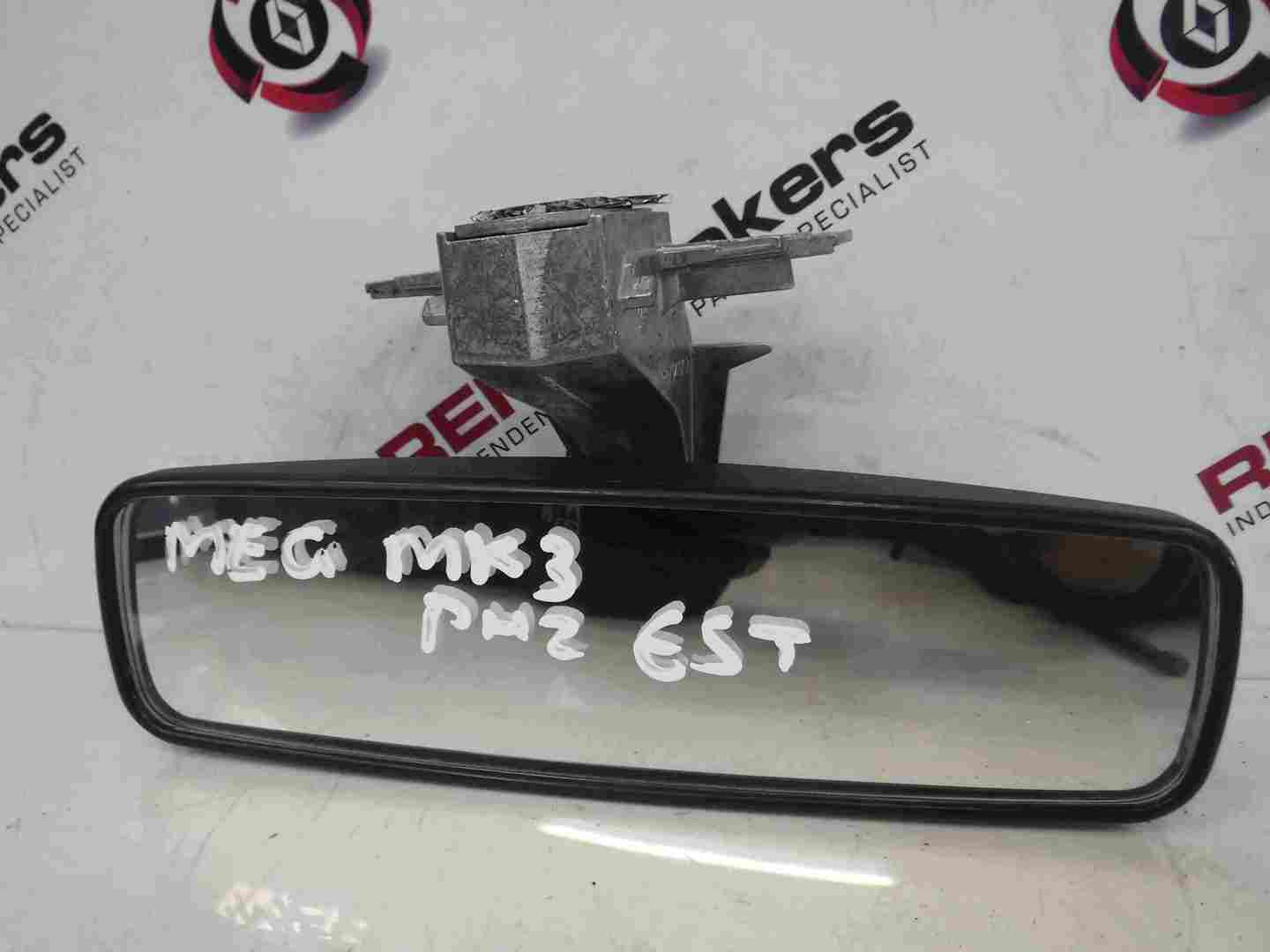 Renault Megane MK3 2008-2014 Rear View Mirror Black