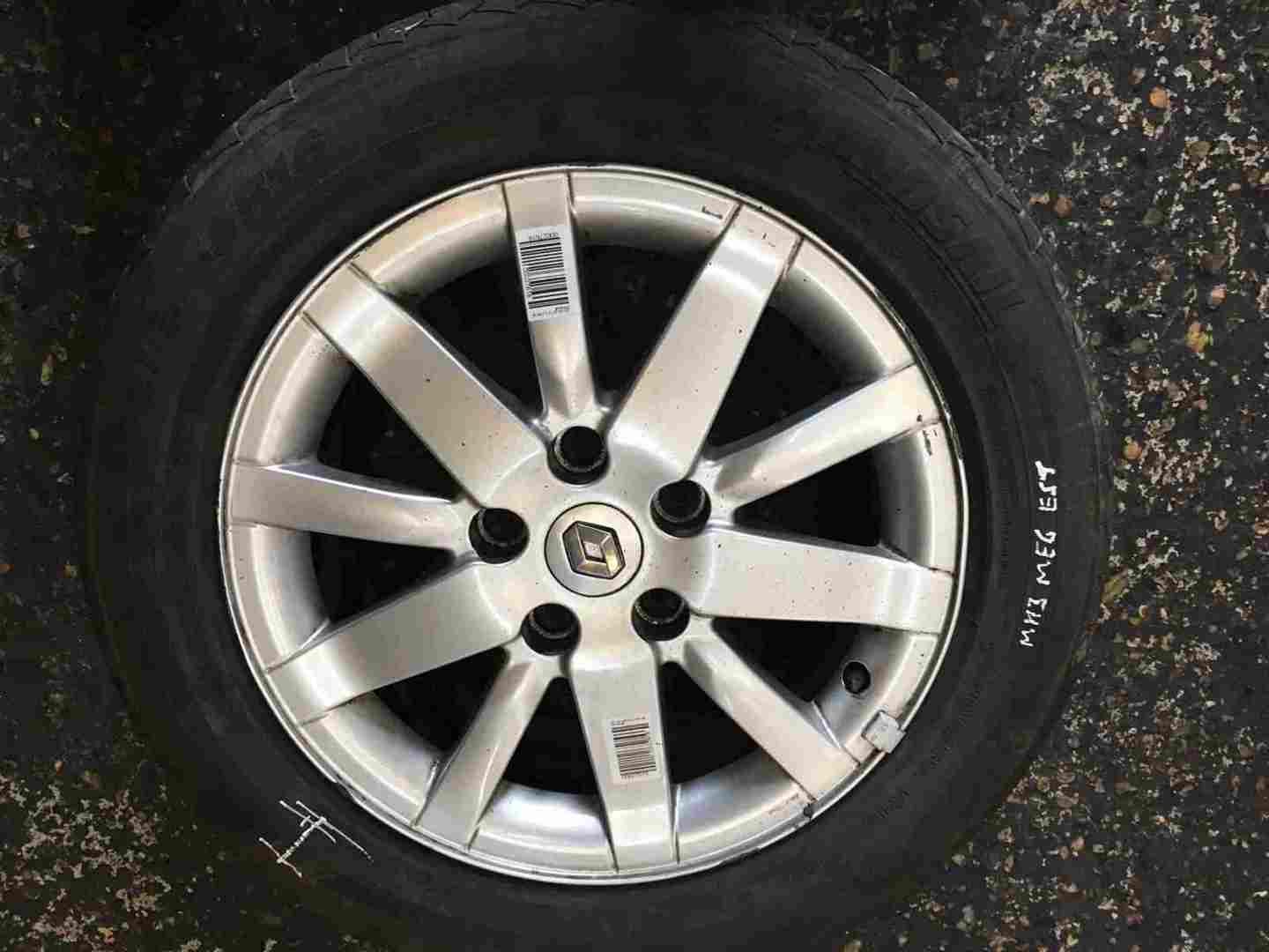 Renault Megane MK3 2008-2014 Spirale Alloy Wheel +Tyre 205 55 16 6mm 5/5