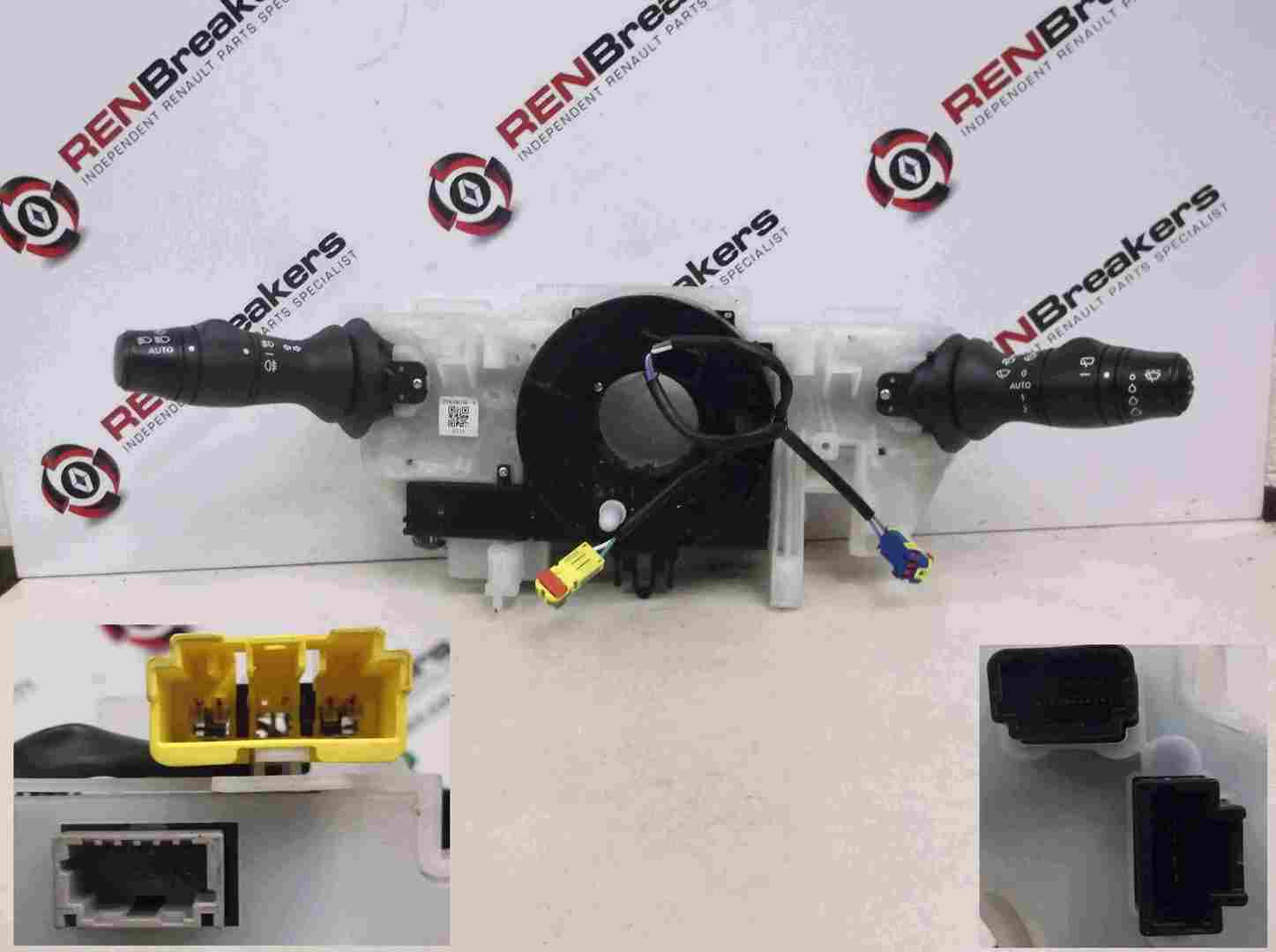 Renault Megane MK3 2008-2016 Steering Wheel Airbag Squib Clock Spring + Stalks
