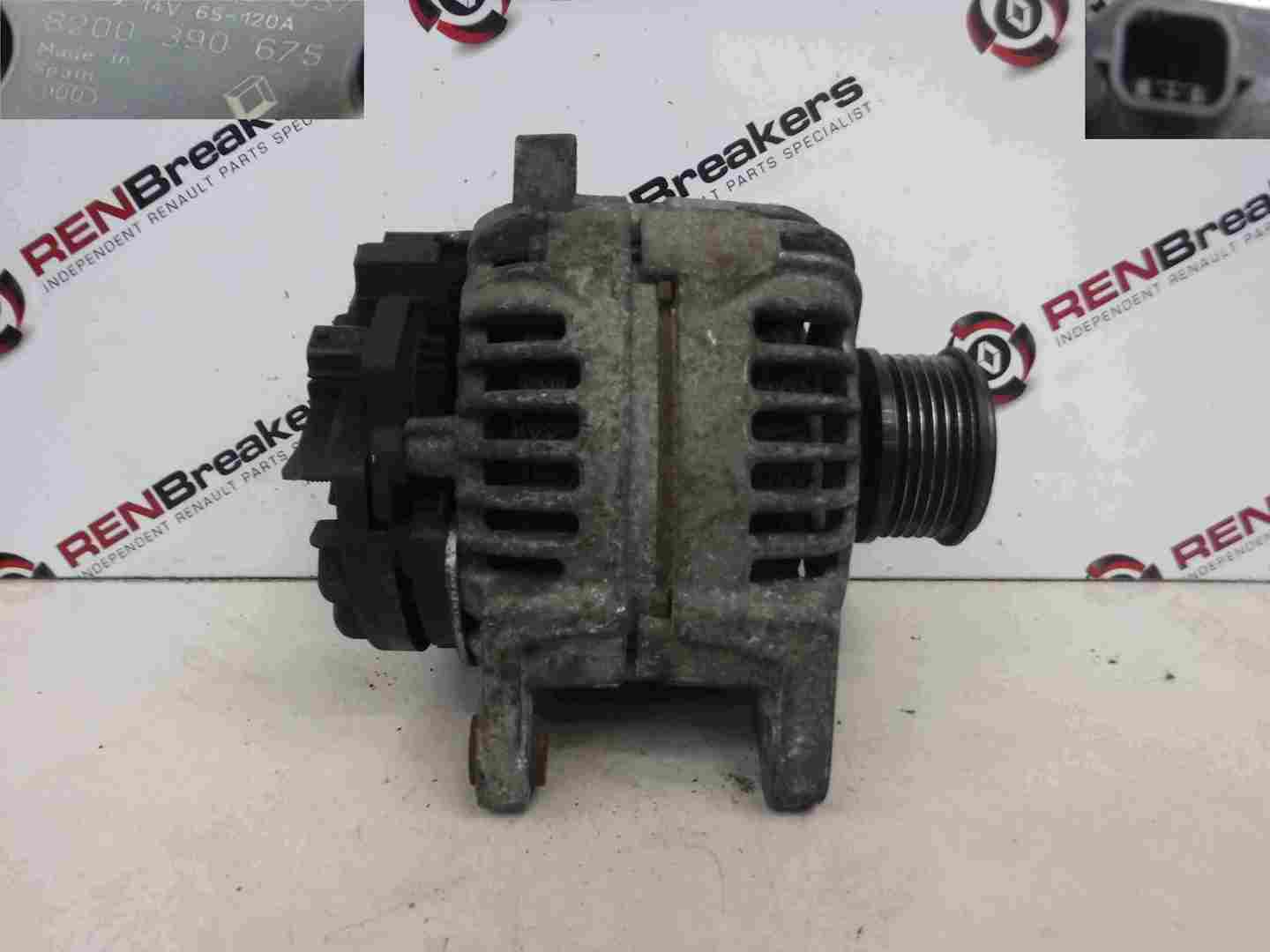 Renault Megane Scenic Clio MK3 2008-2016 1.6 16v Alternator 120A 8200660025