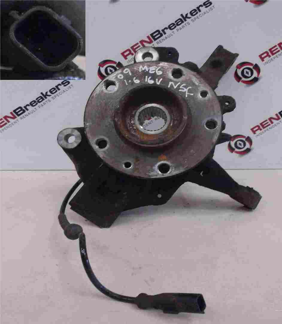 Renault Megane MK3 2008-2016 1.6 16v Passenger NSF Front Wheel Hub  ABS Sensor